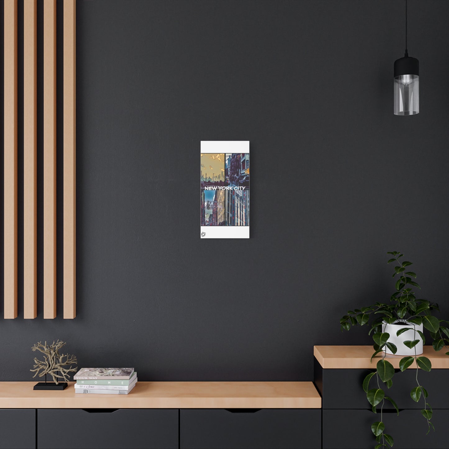 New York City Collection Matte Canvas Wall Art Urban Home Decor