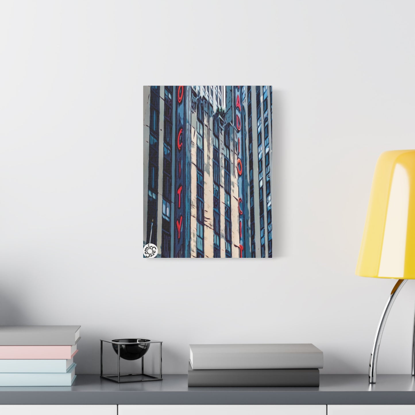 New York City Matte Canvas Wall Art Urban Decor Statement Piece