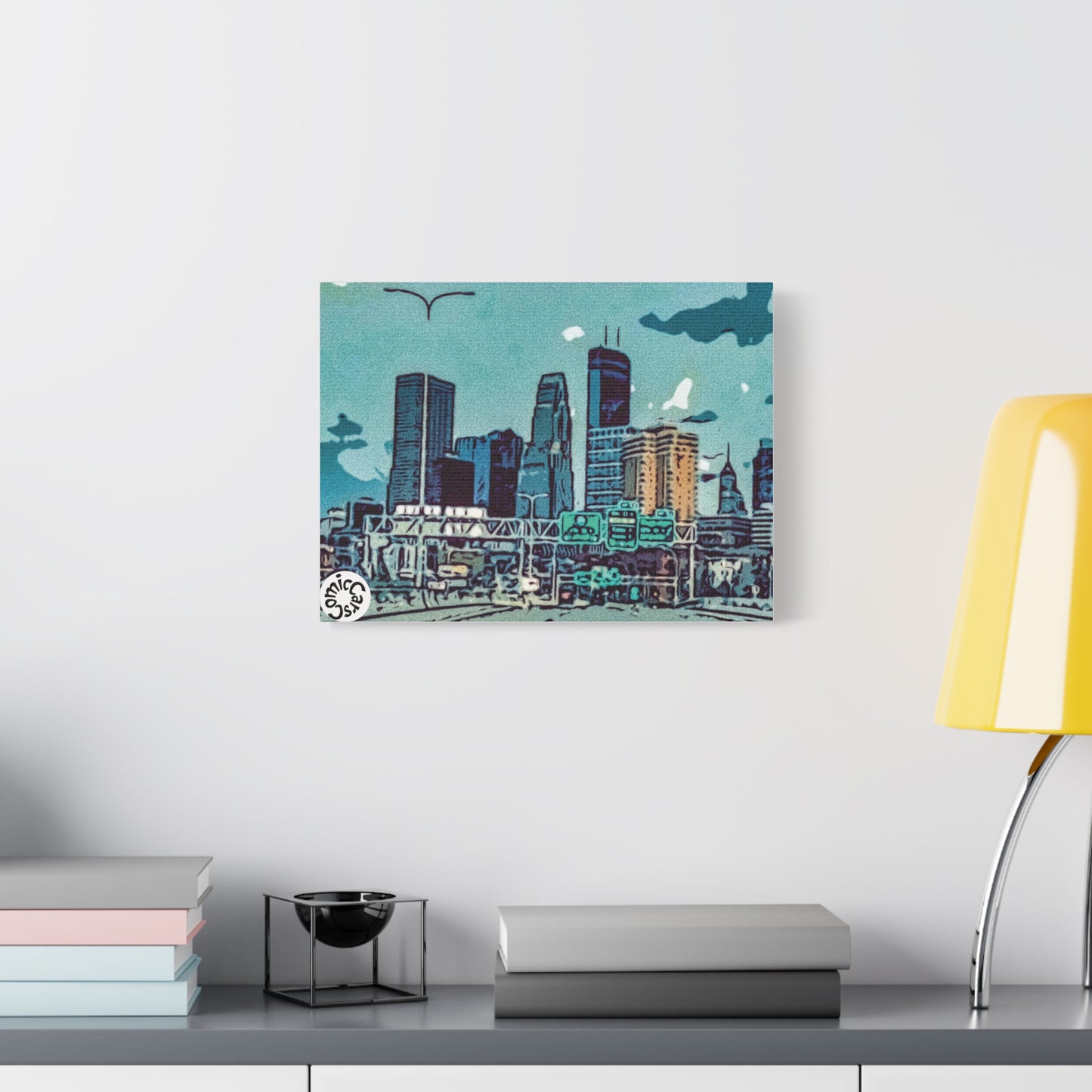 Minneapolis Cruises City Matte Canvas Wall Art