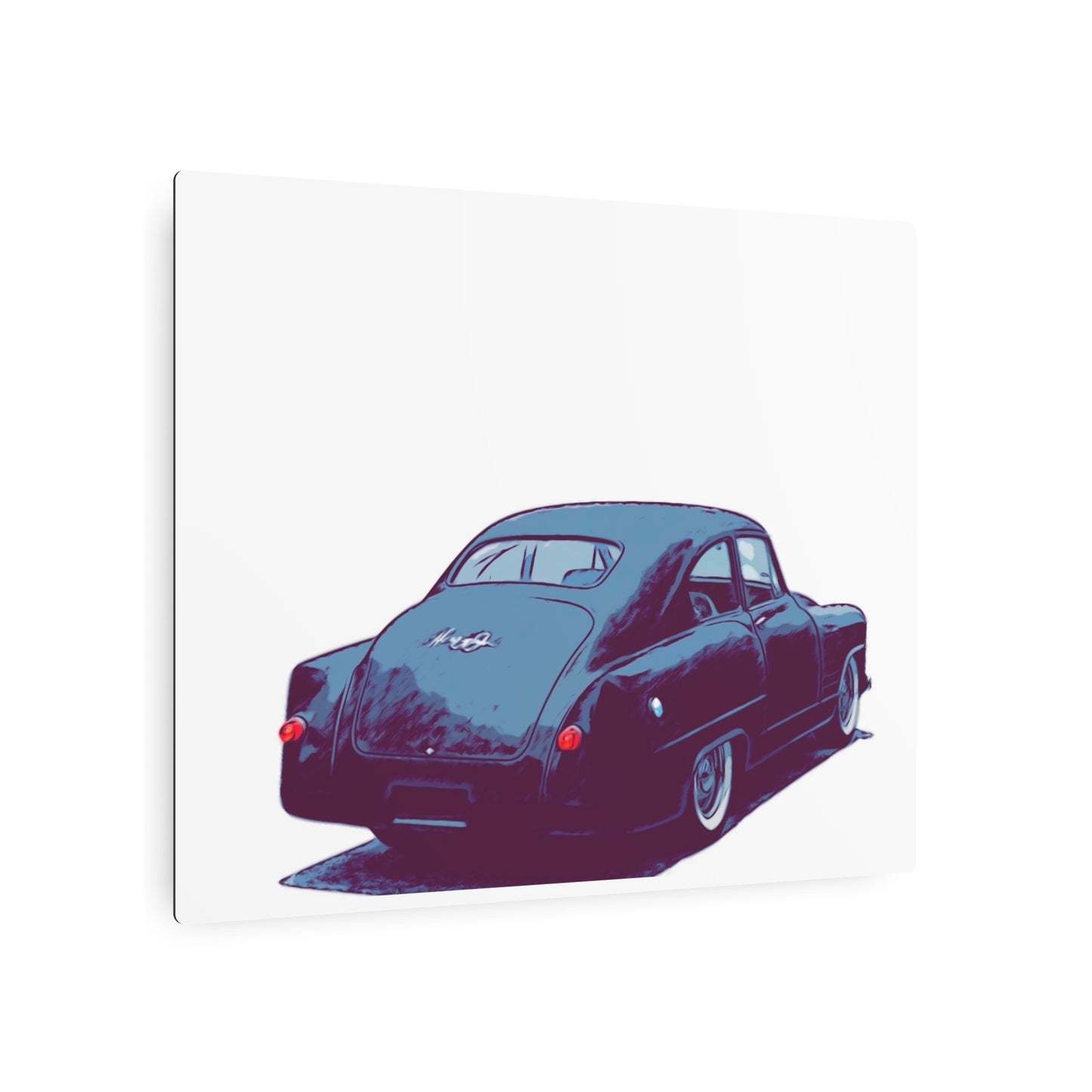 Taildrag Tradition – Vintage Custom Coupe Comic Wall Art