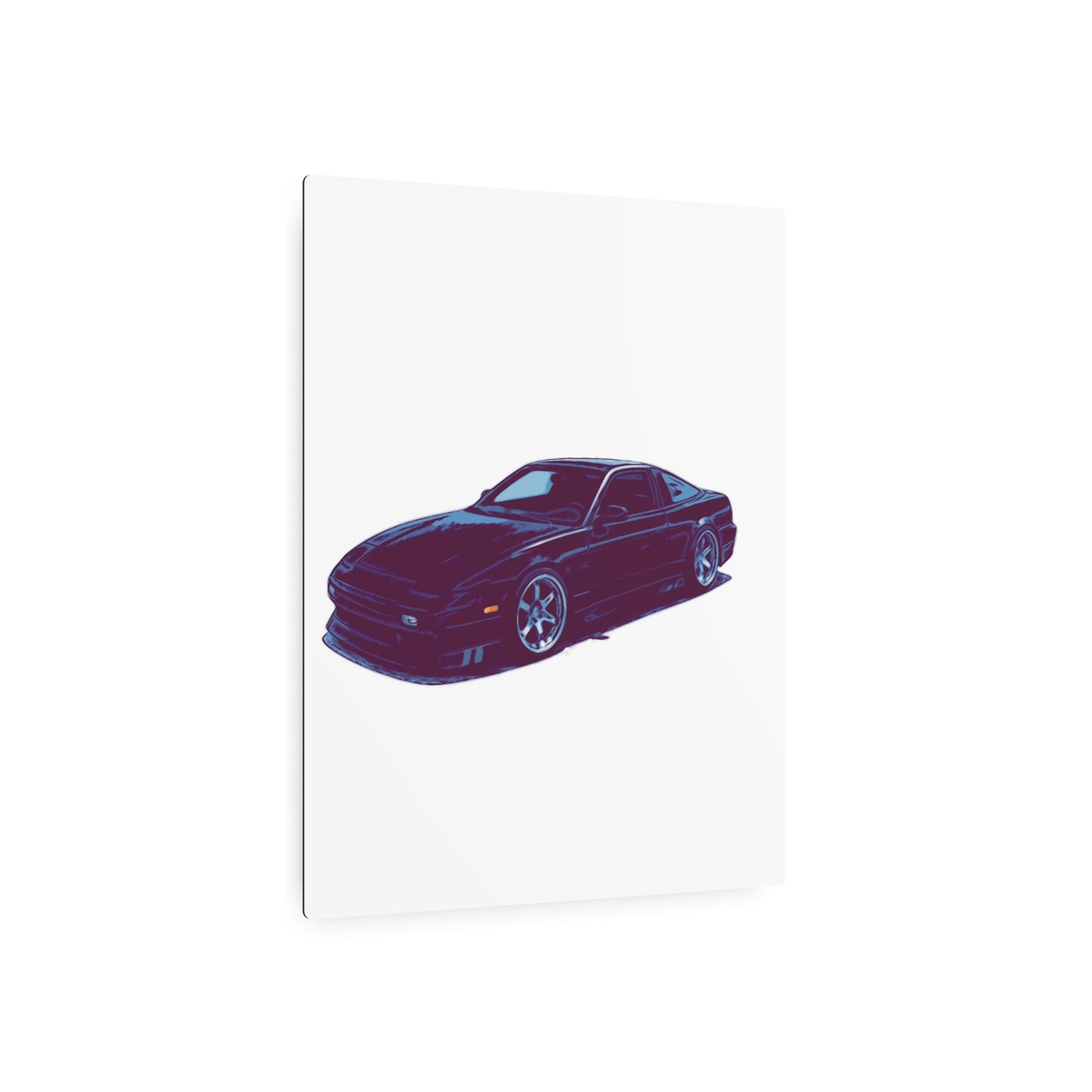 Midnight Drift – JDM Street Coupe Comic Wall Art