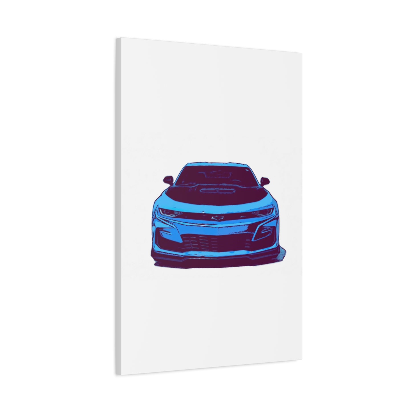 Frontline Muscle – Modern Performance Comic Car Wall Art