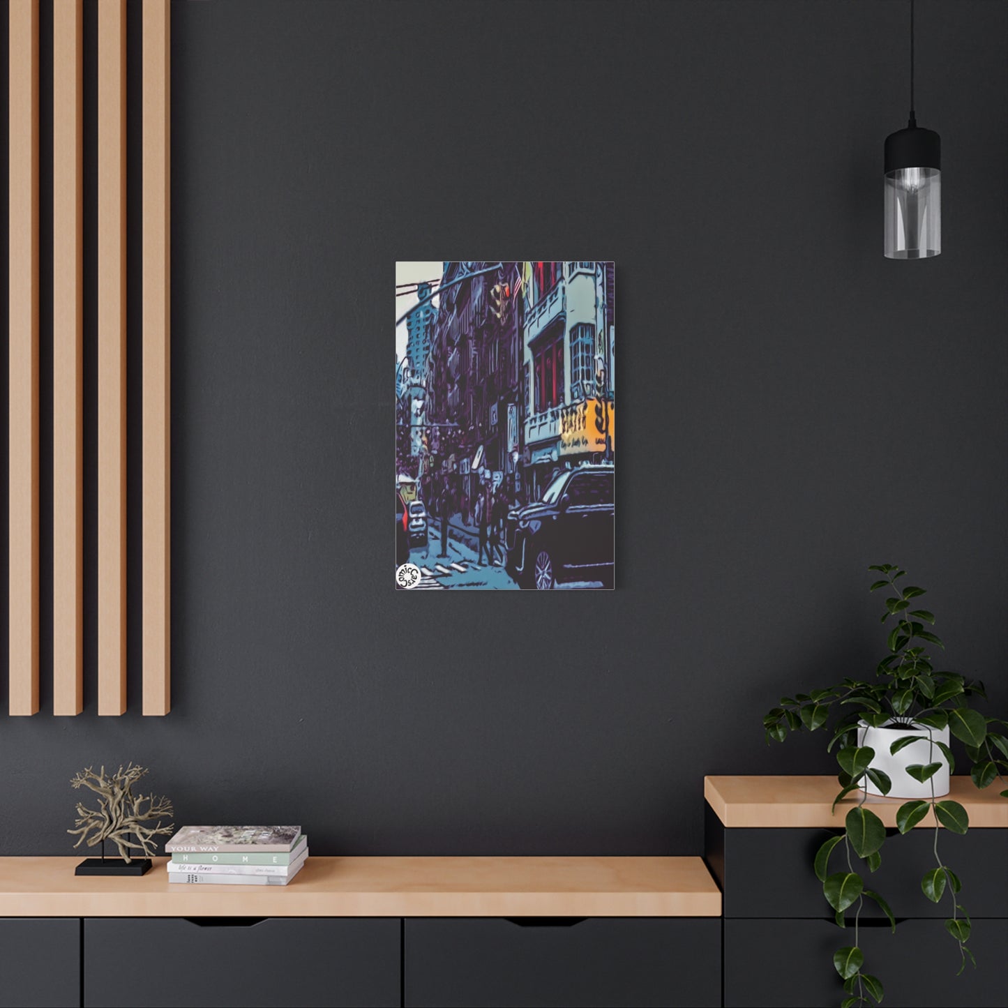 New York City, NYC, Chinatown, New York, Matte Canvas Wall Art