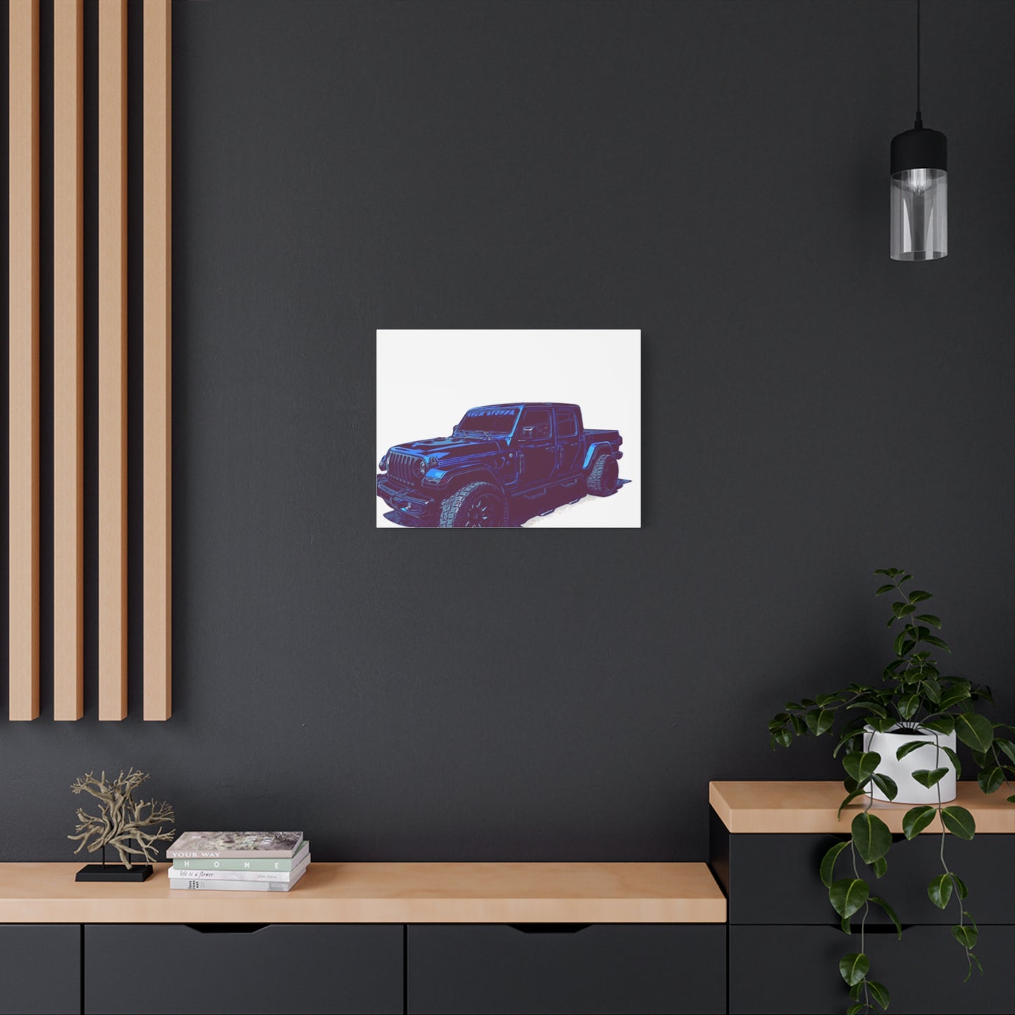 Show Stoppa – Lifted Off-Road Truck Comic Wall Art