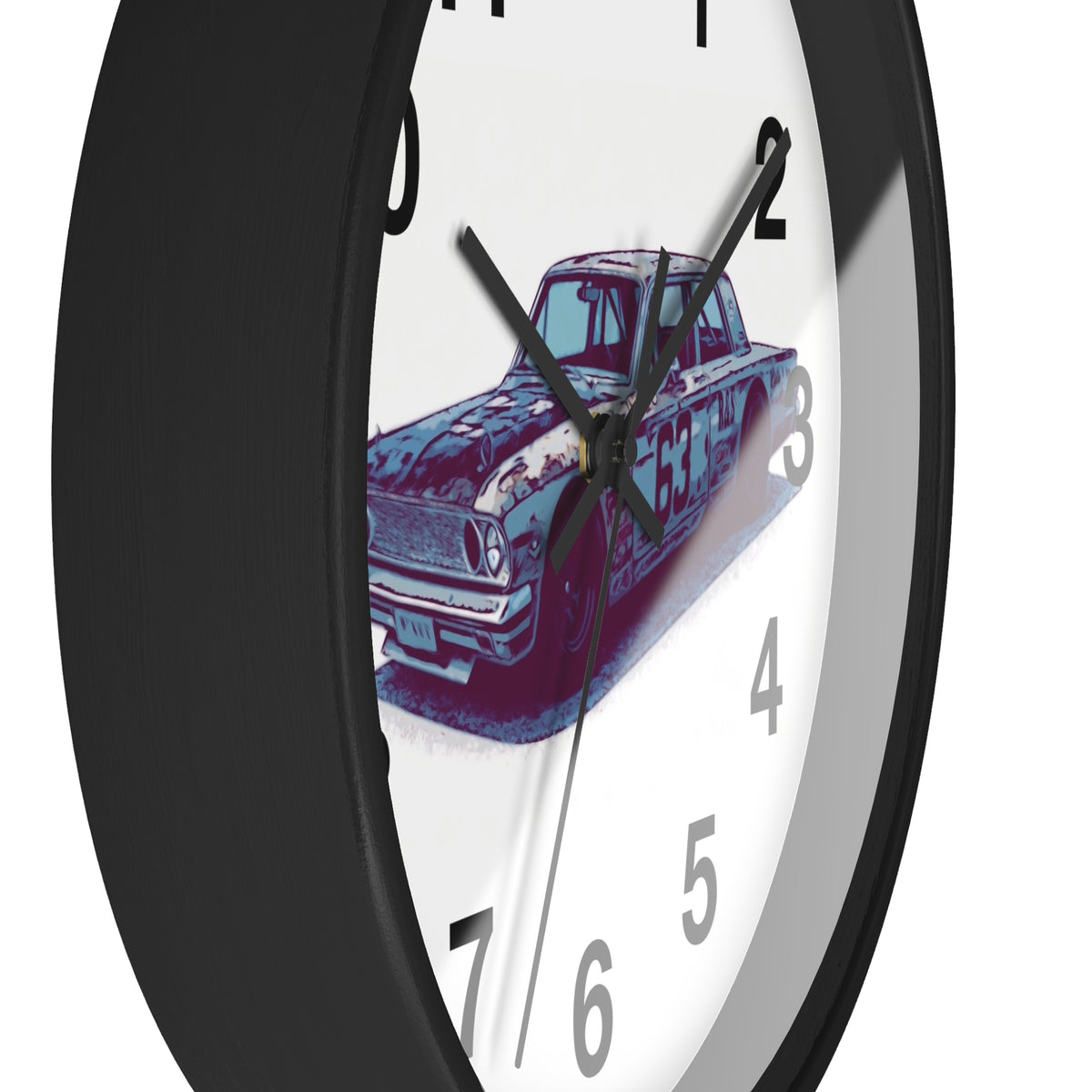 Comic My Ride Wall Clock