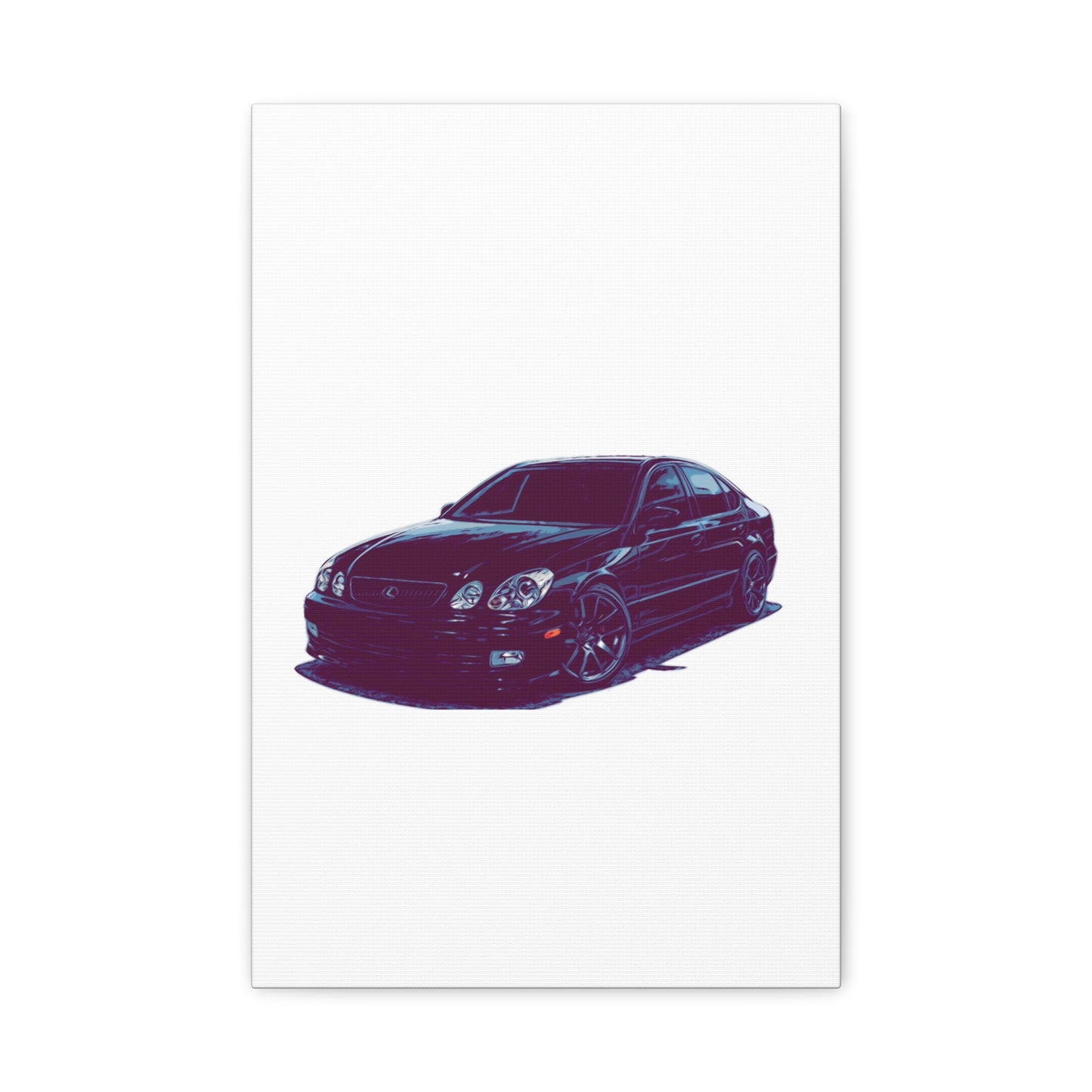 Shadowline Velocity – Luxury Sport Sedan Comic Wall Art