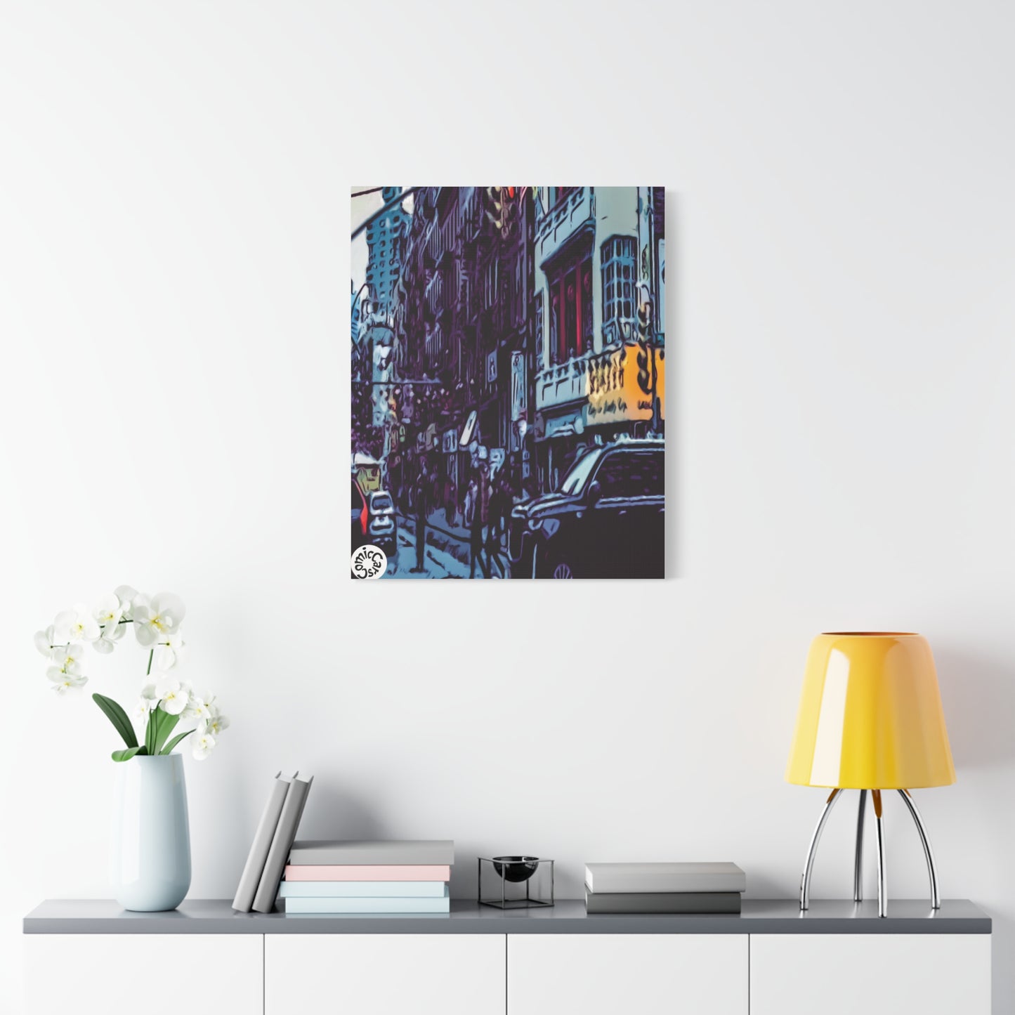 New York City, NYC, Chinatown, New York, Matte Canvas Wall Art