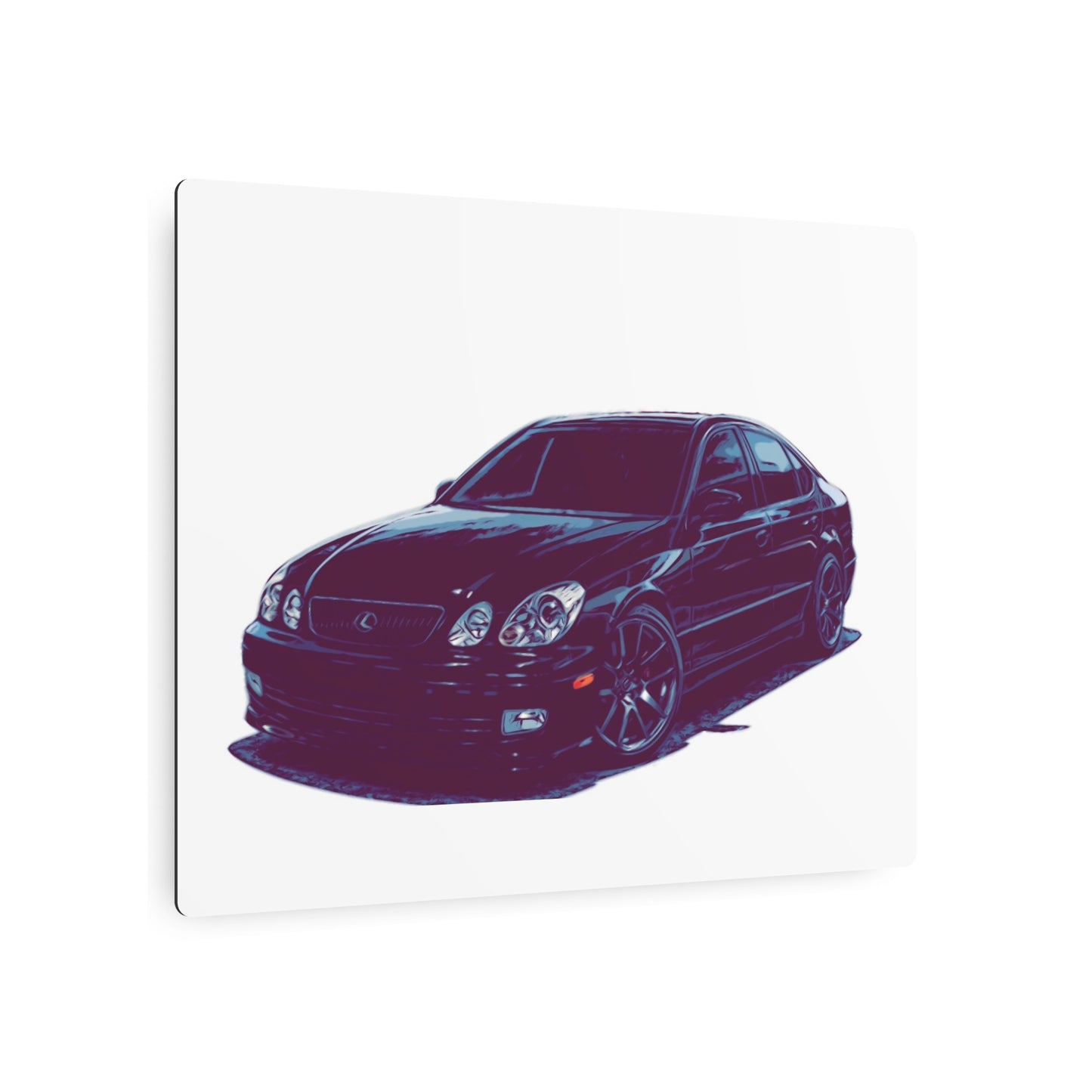 Shadowline Velocity – Luxury Sport Sedan Comic Wall Art