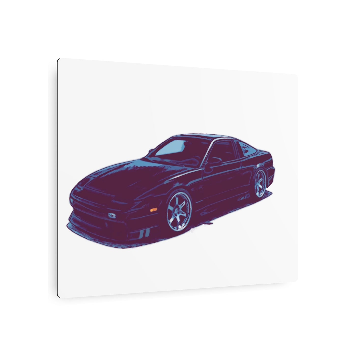 Midnight Drift – JDM Street Coupe Comic Wall Art