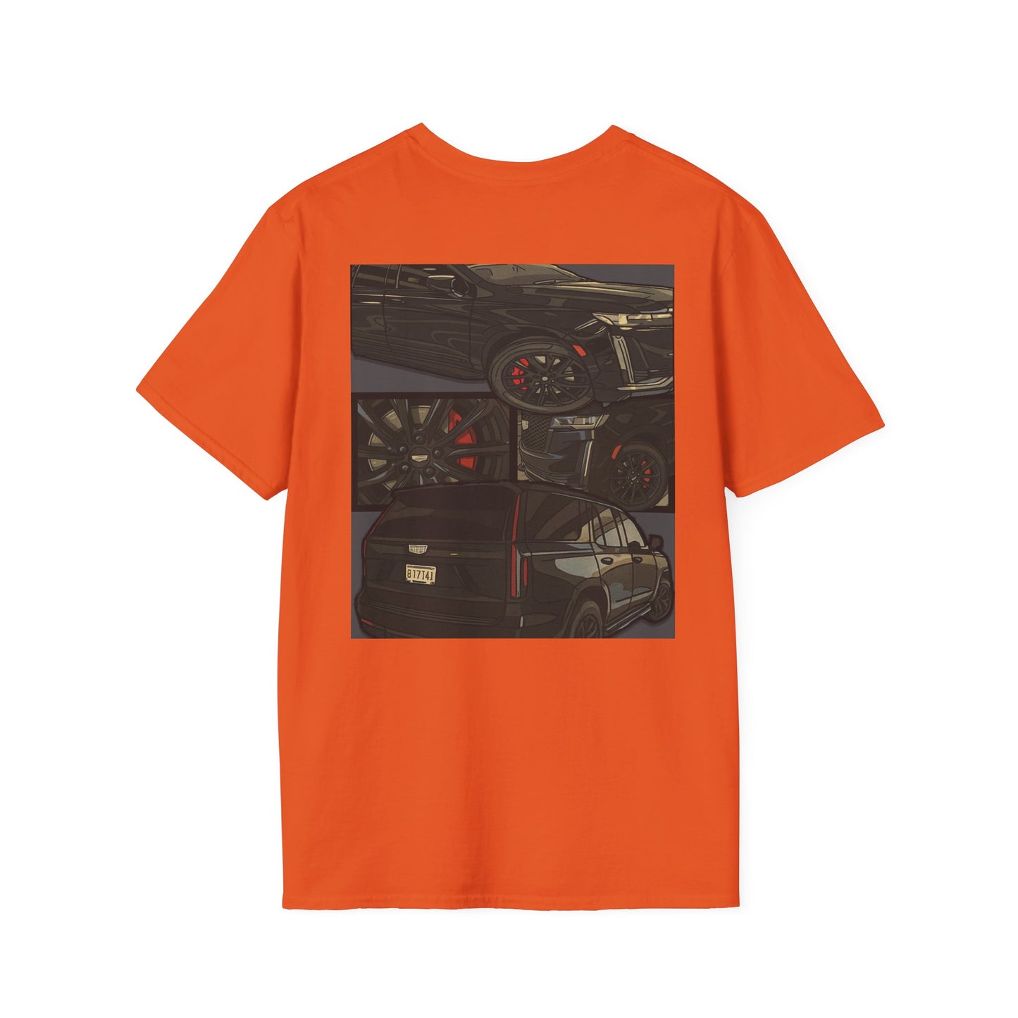 Custom CARtoon My Ride Graphic T-Shirt