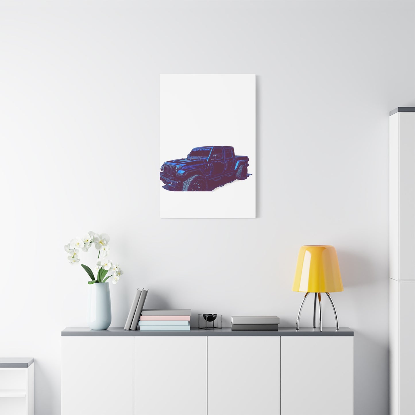 Show Stoppa – Lifted Off-Road Truck Comic Wall Art