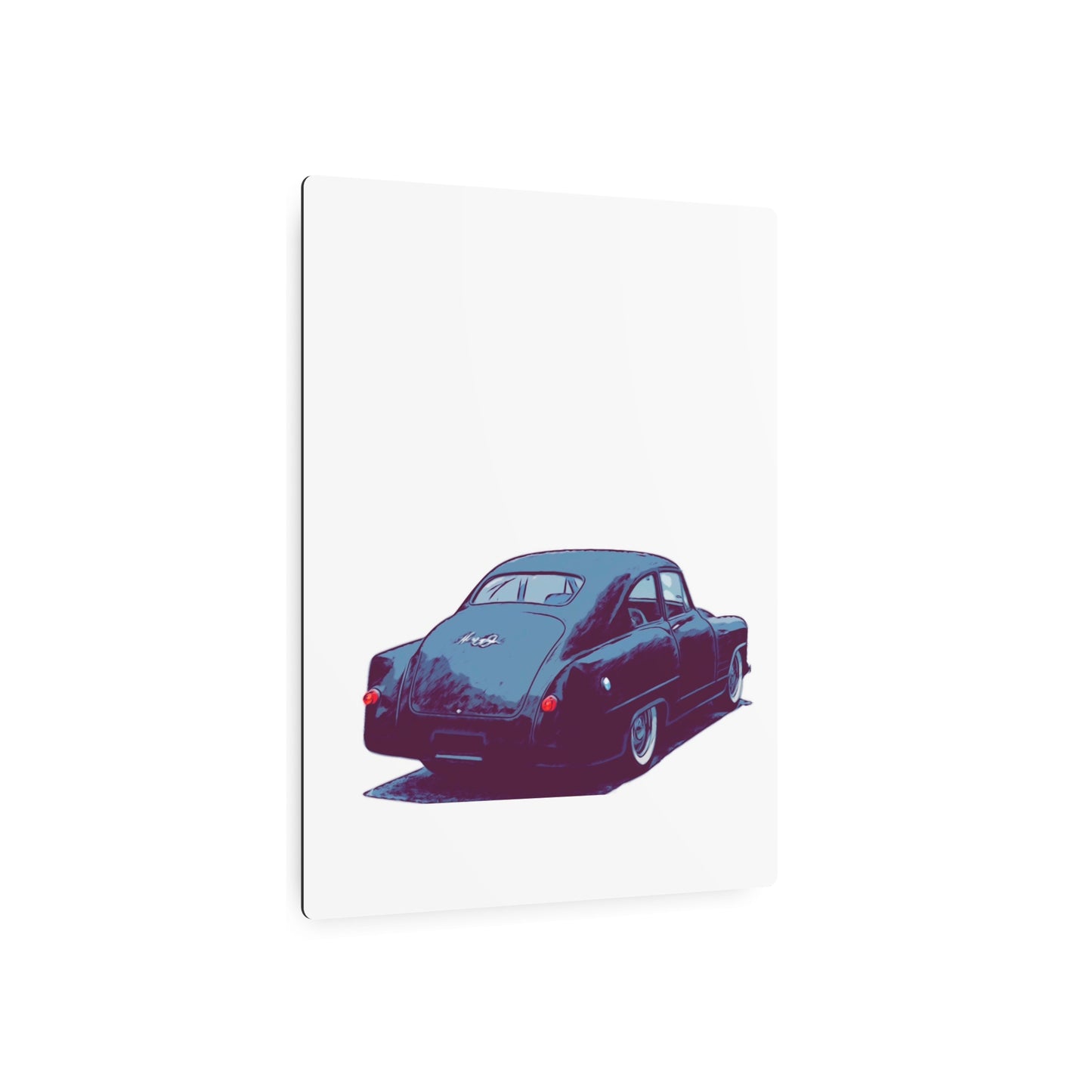 Taildrag Tradition – Vintage Custom Coupe Comic Wall Art