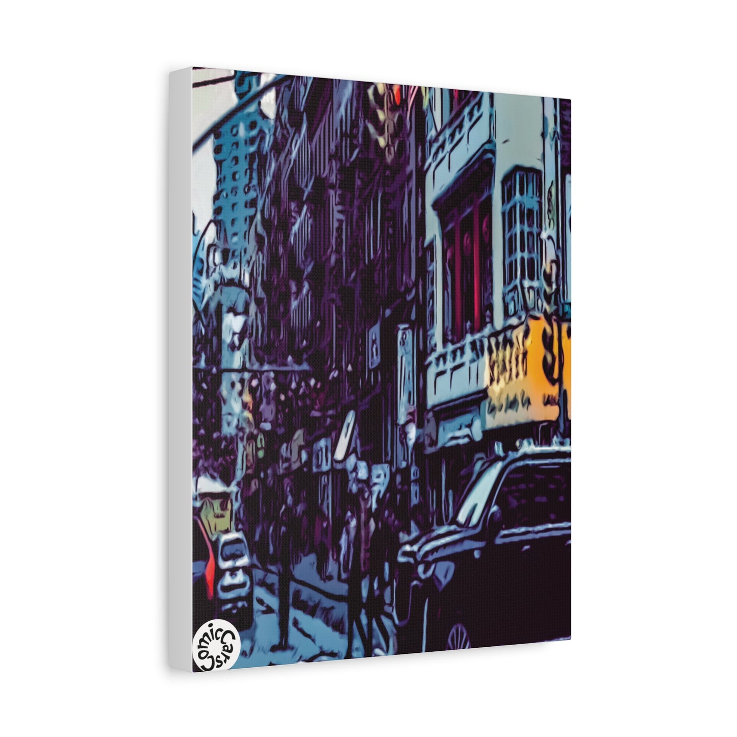 New York City, NYC, Chinatown, New York, Matte Canvas Wall Art