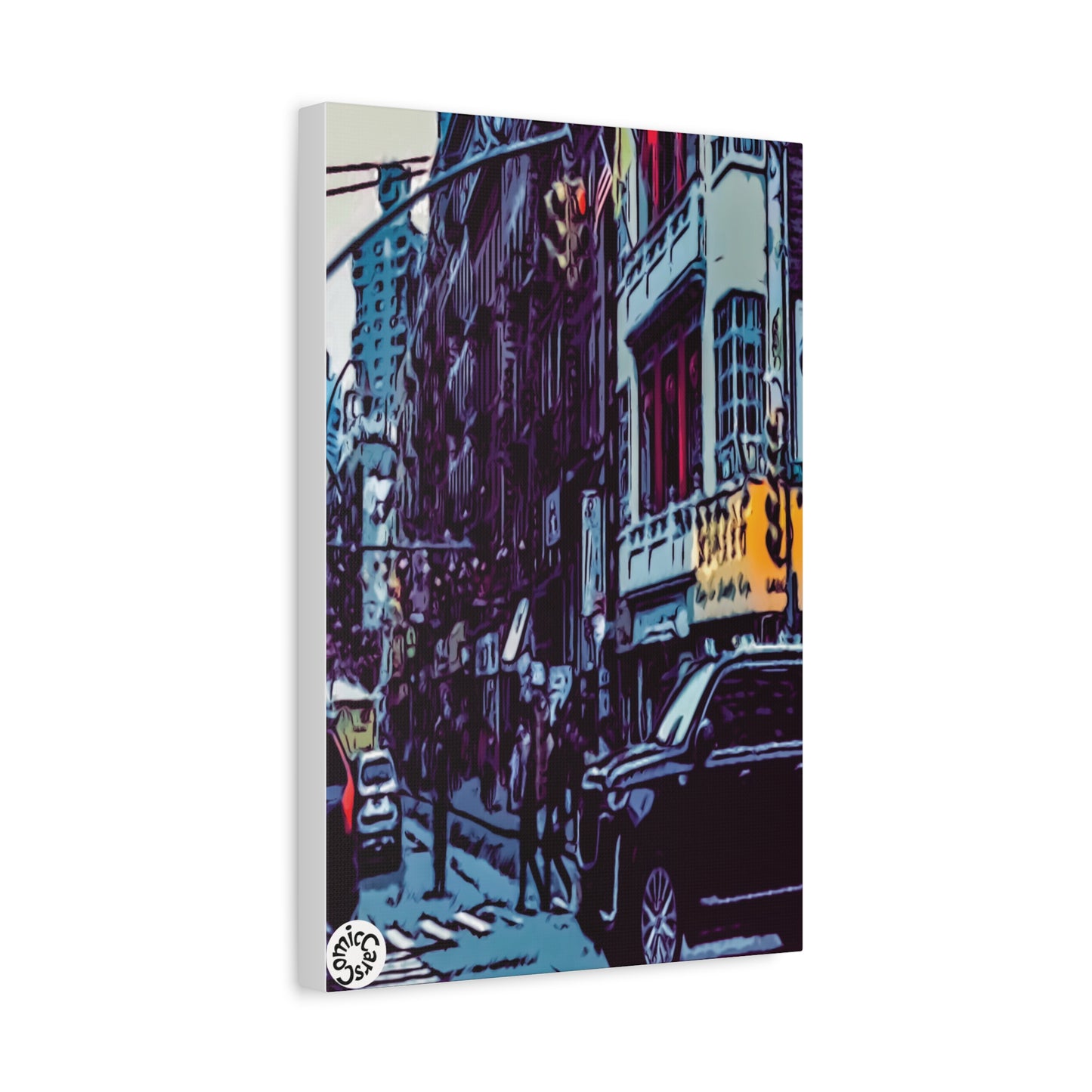 New York City, NYC, Chinatown, New York, Matte Canvas Wall Art