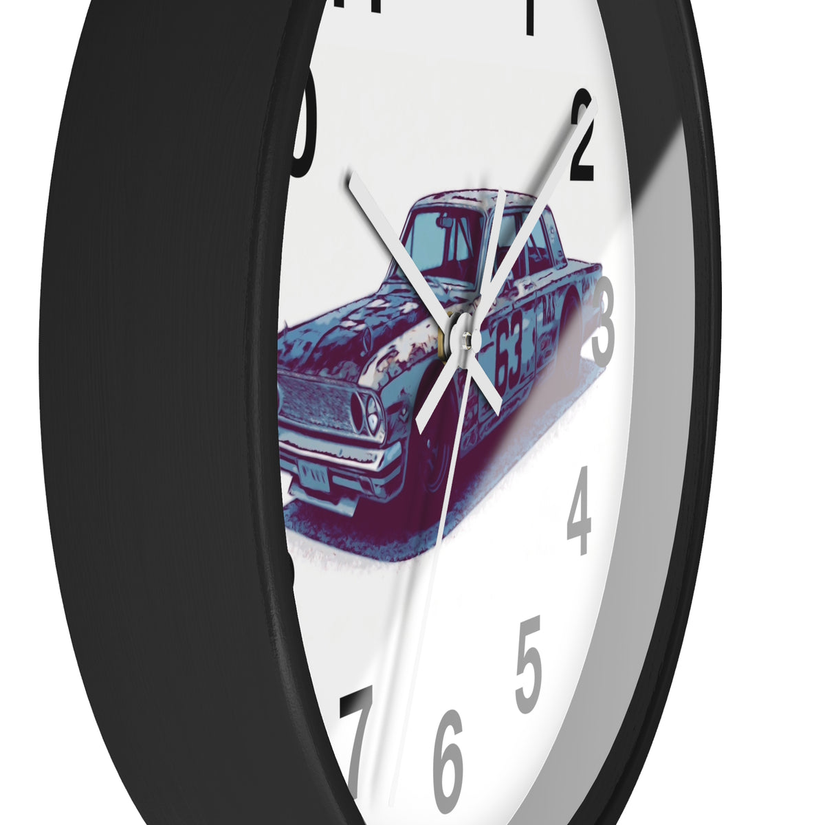 Comic My Ride Wall Clock