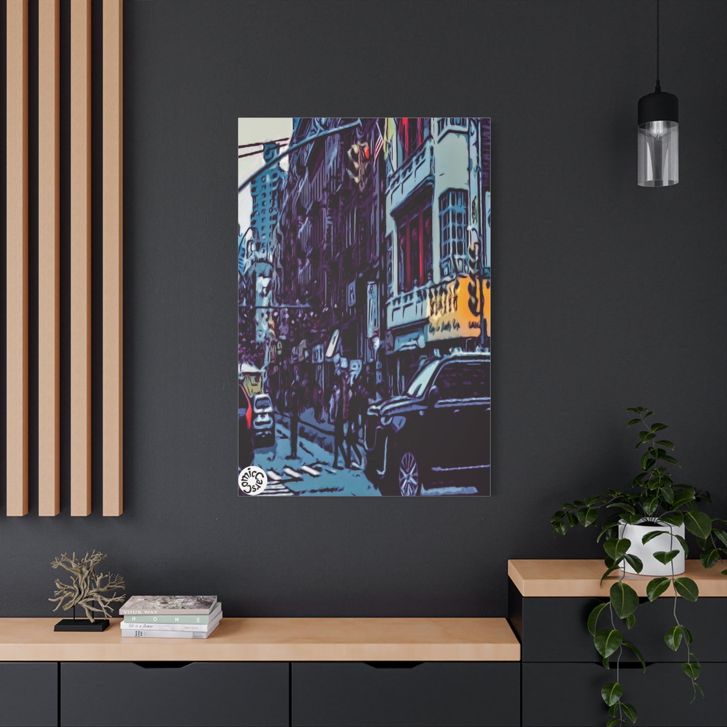 New York City, NYC, Chinatown, New York, Matte Canvas Wall Art