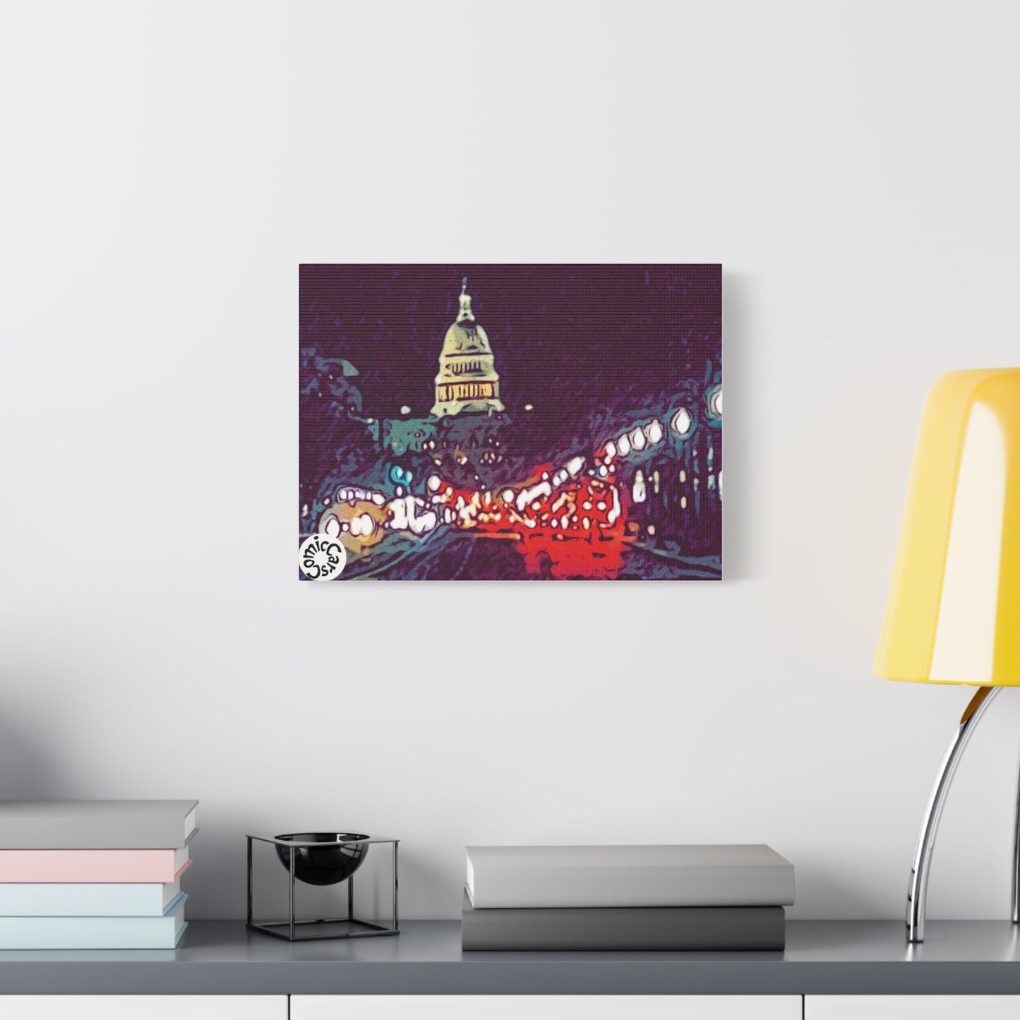 Washington DC Cityscape Matte Canvas Wall Art