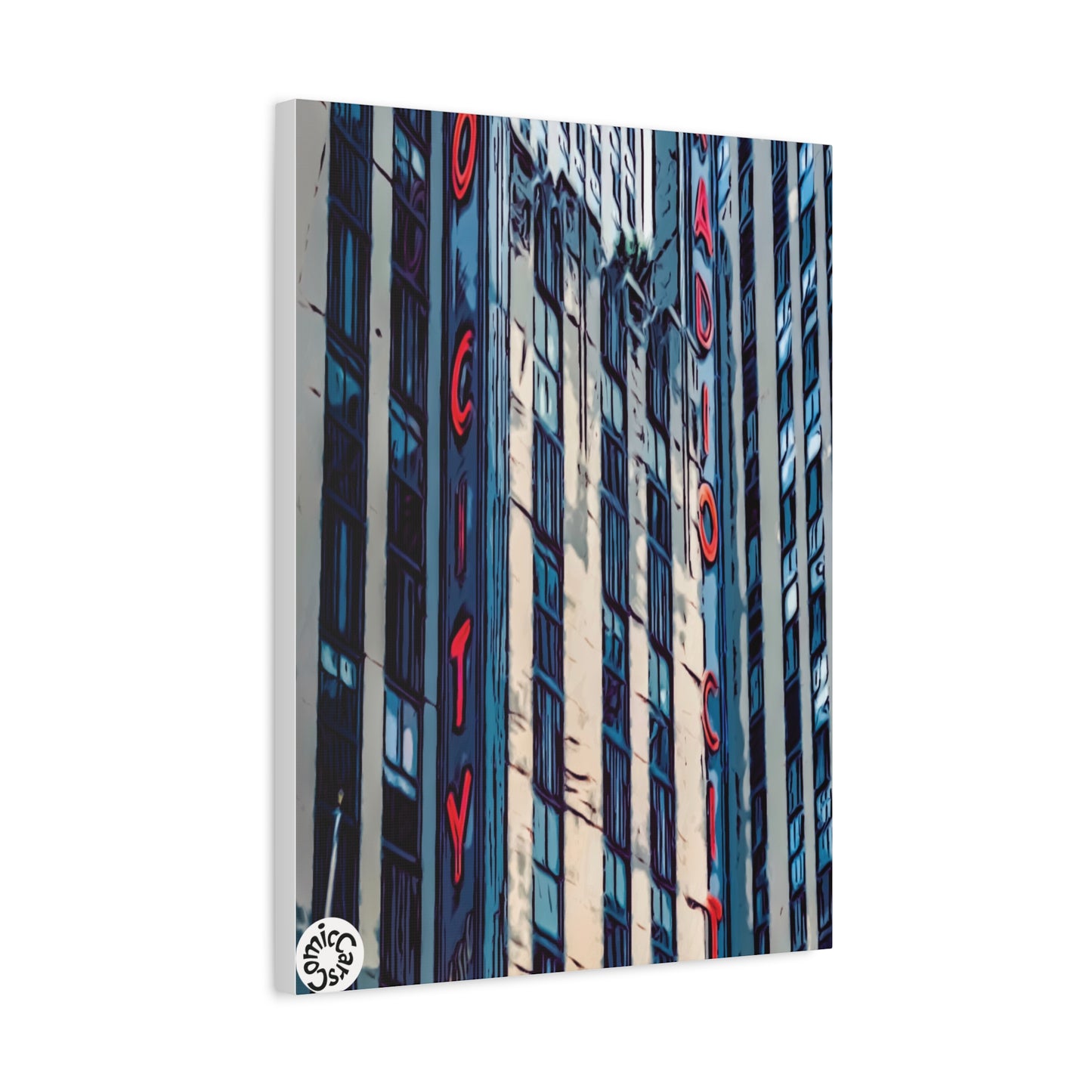 New York City Matte Canvas Wall Art Urban Decor Statement Piece