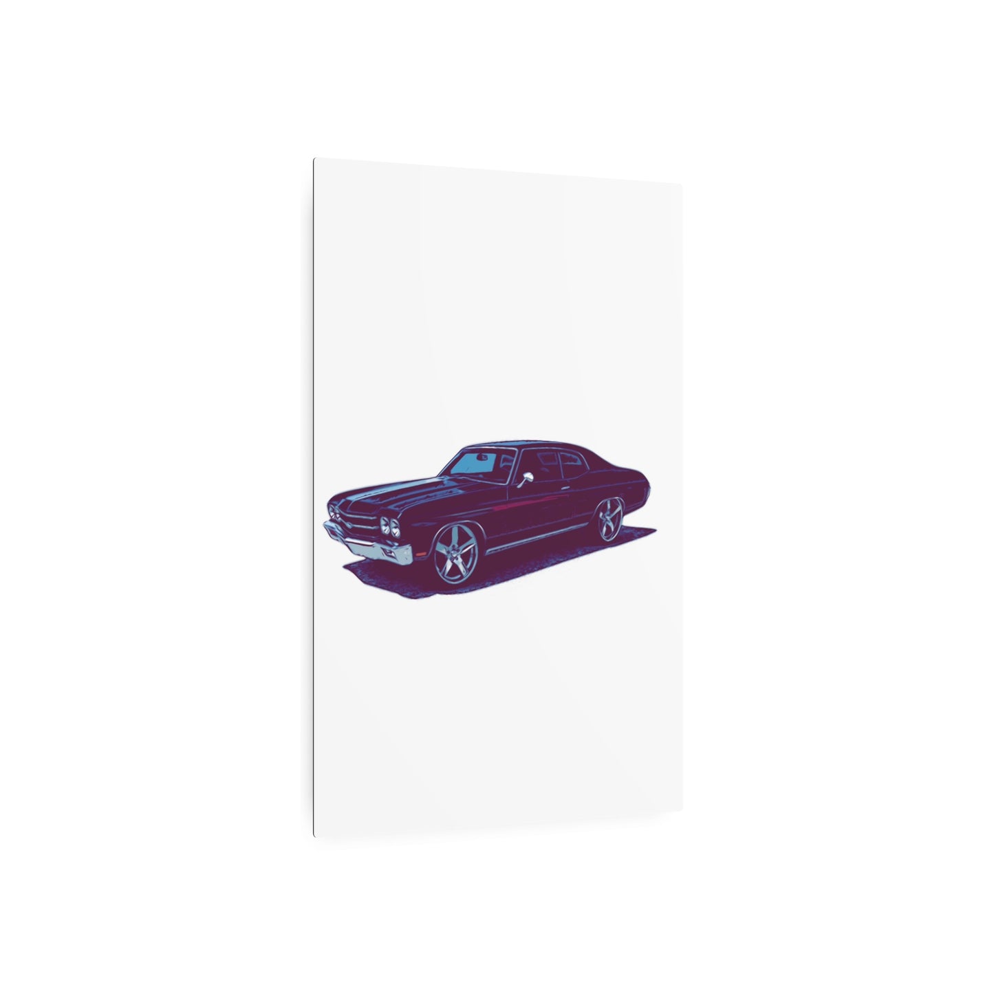 Steelline Sovereign – Classic Muscle Sedan Comic Wall Art