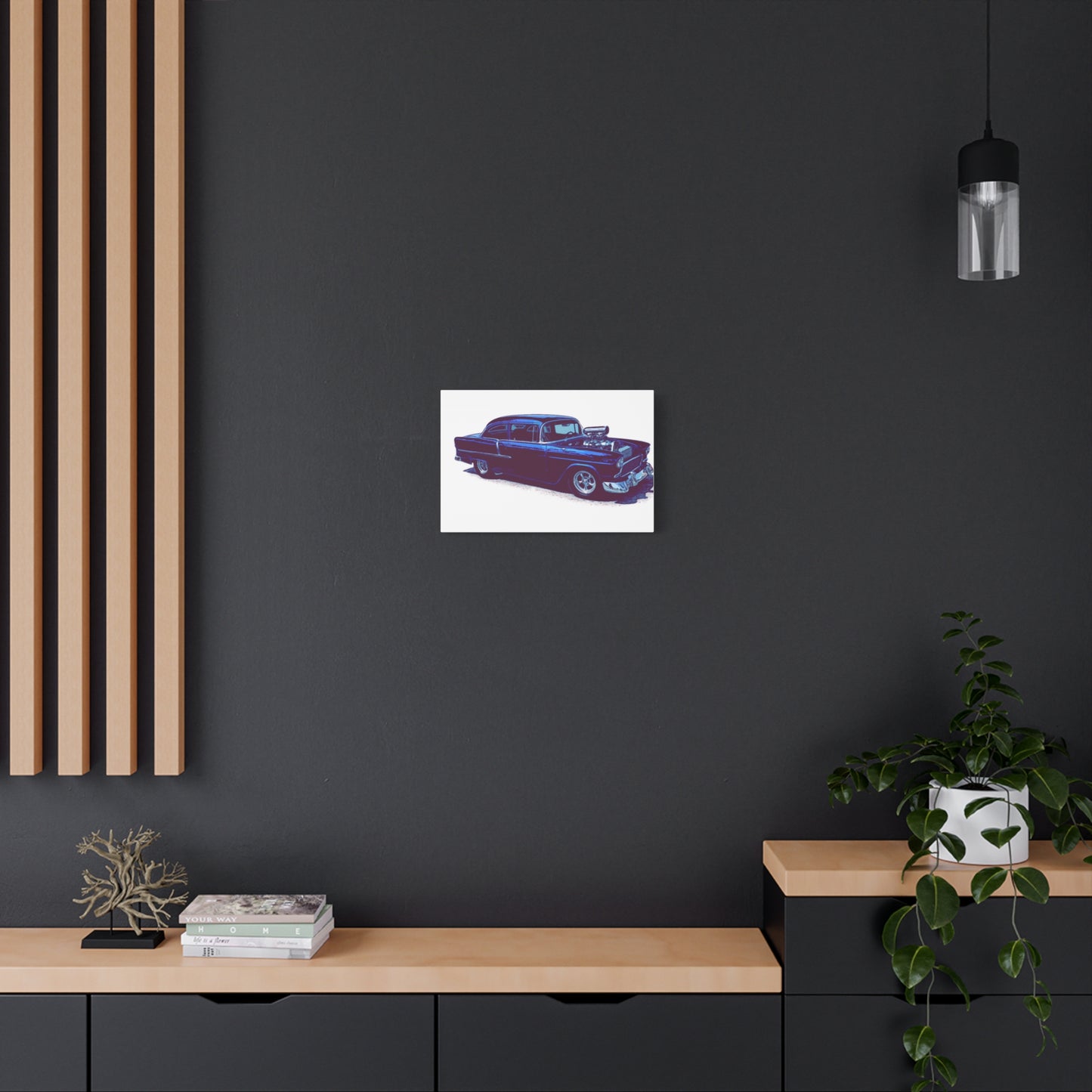 Blown Nostalgia – Supercharged Classic Hot Rod Comic Wall Art