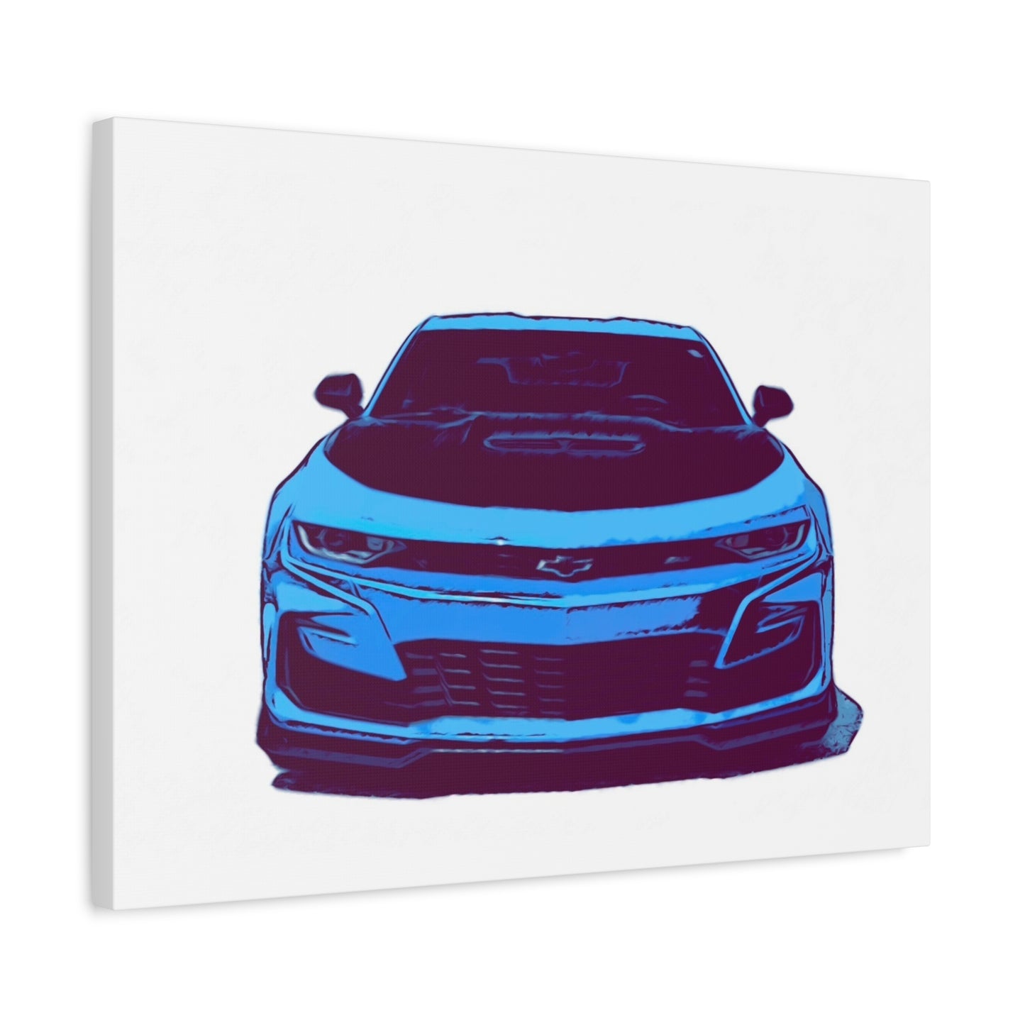 Frontline Muscle – Modern Performance Comic Car Wall Art