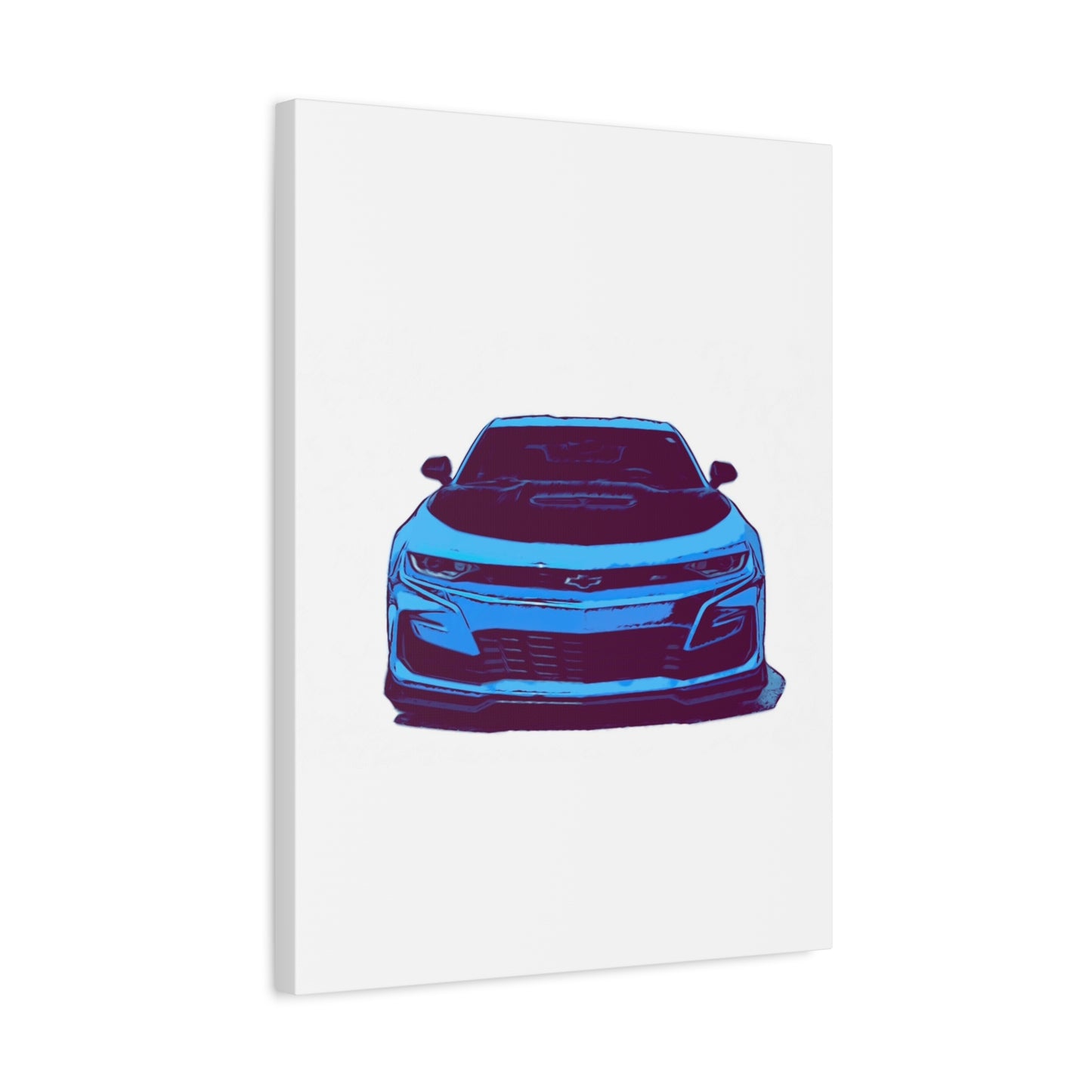 Frontline Muscle – Modern Performance Comic Car Wall Art