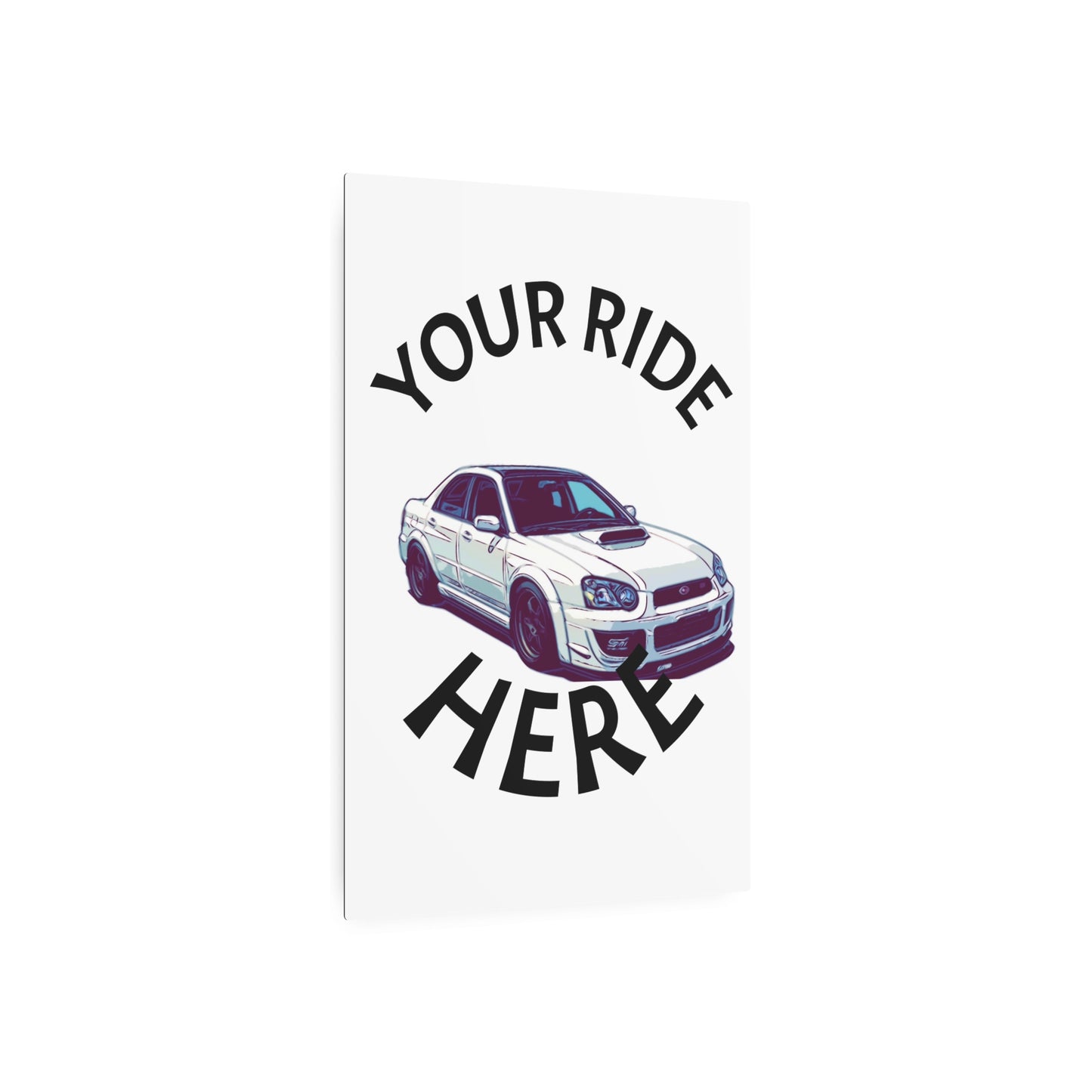 Comic My Ride – Custom Cartoon Car Illustration from Your Vehicle Photo