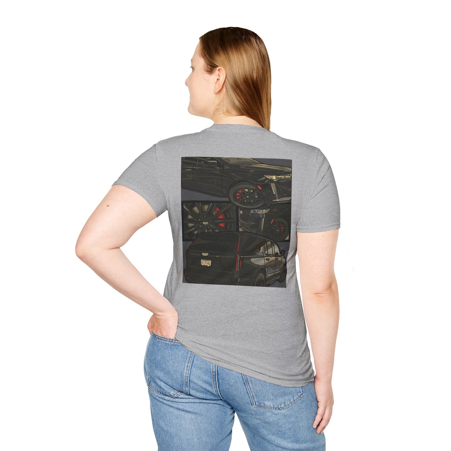 Custom CARtoon My Ride Graphic T-Shirt