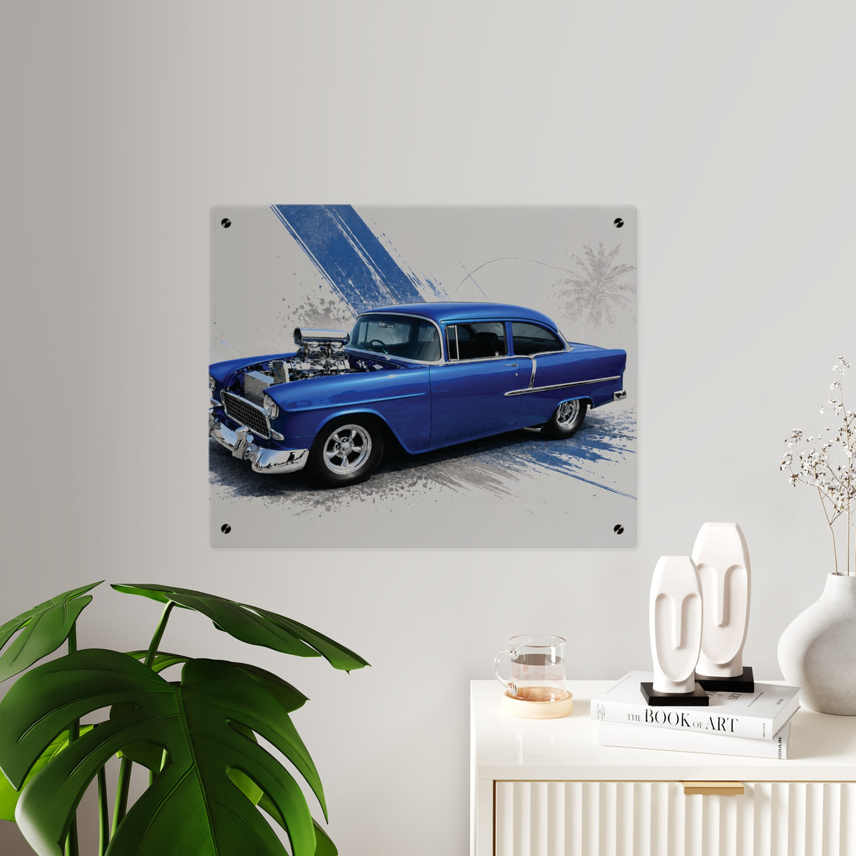 Comic My Ride Acrylic Wall Art