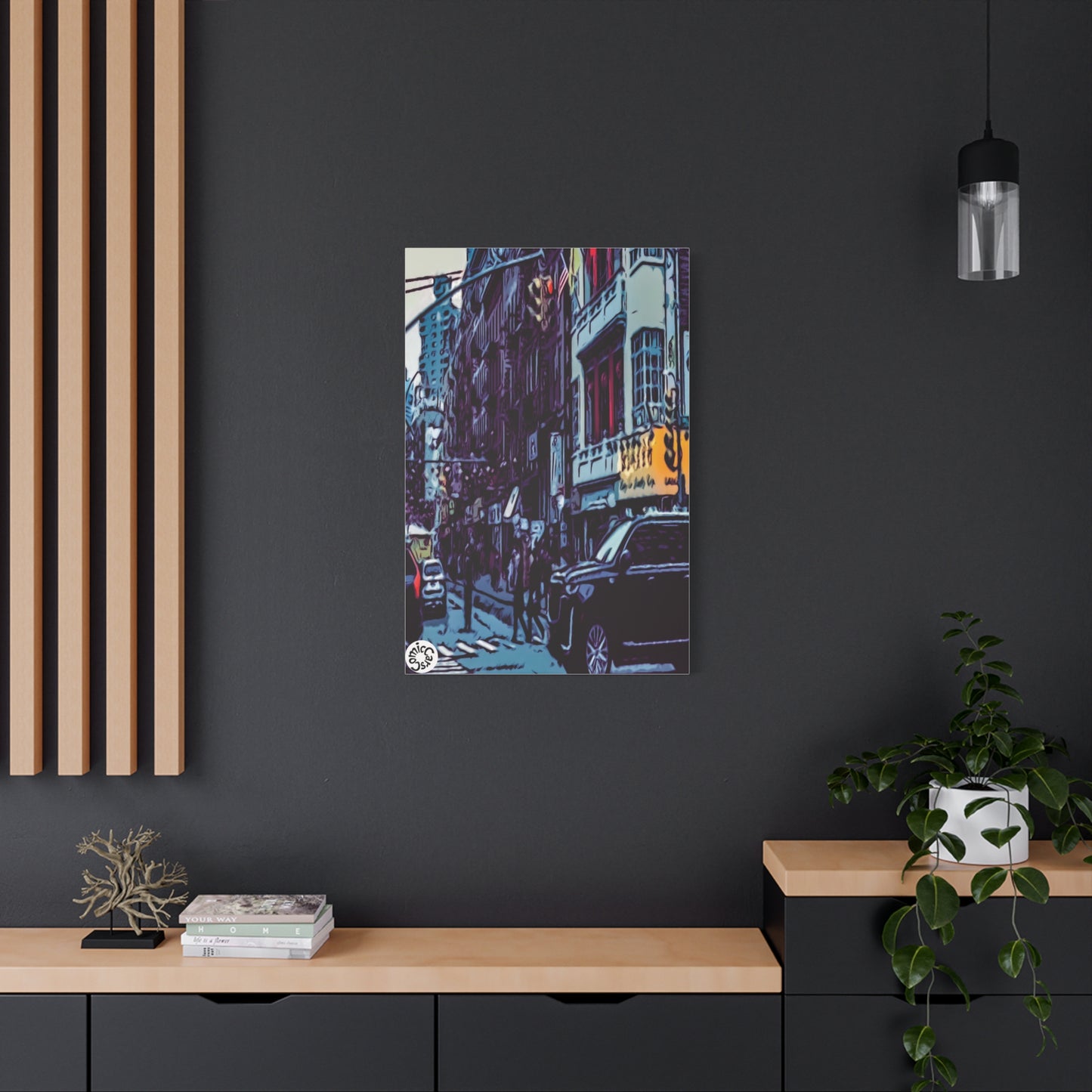 New York City, NYC, Chinatown, New York, Matte Canvas Wall Art