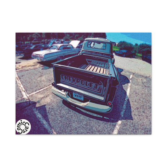 Old Truck Canvas Print Rustic Vintage Decor for Farmhouse Living Room Bedroom Office