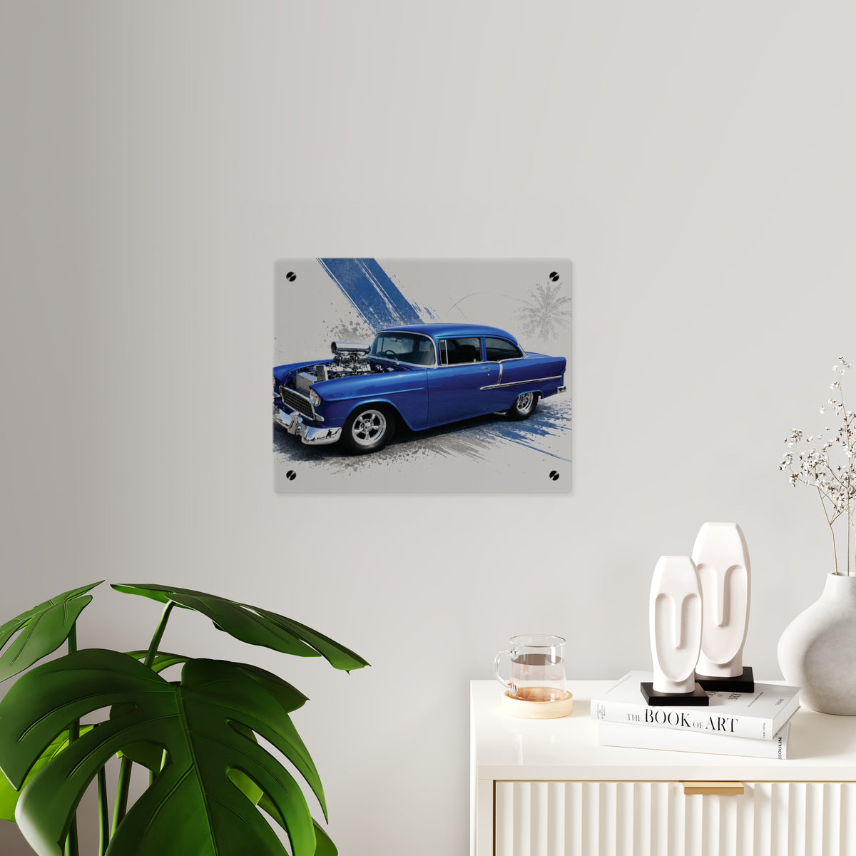 Comic My Ride Acrylic Wall Art