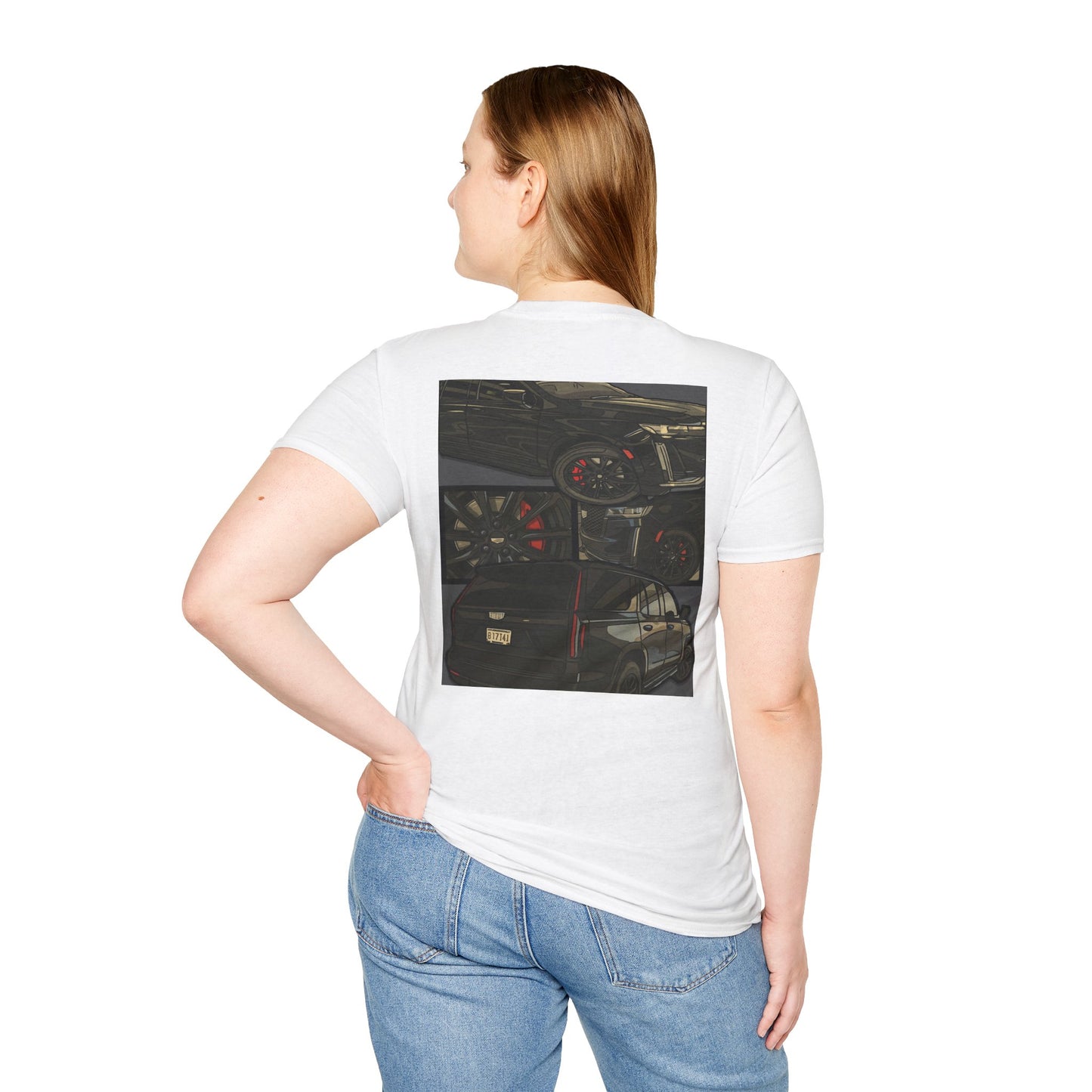 Custom CARtoon My Ride Graphic T-Shirt