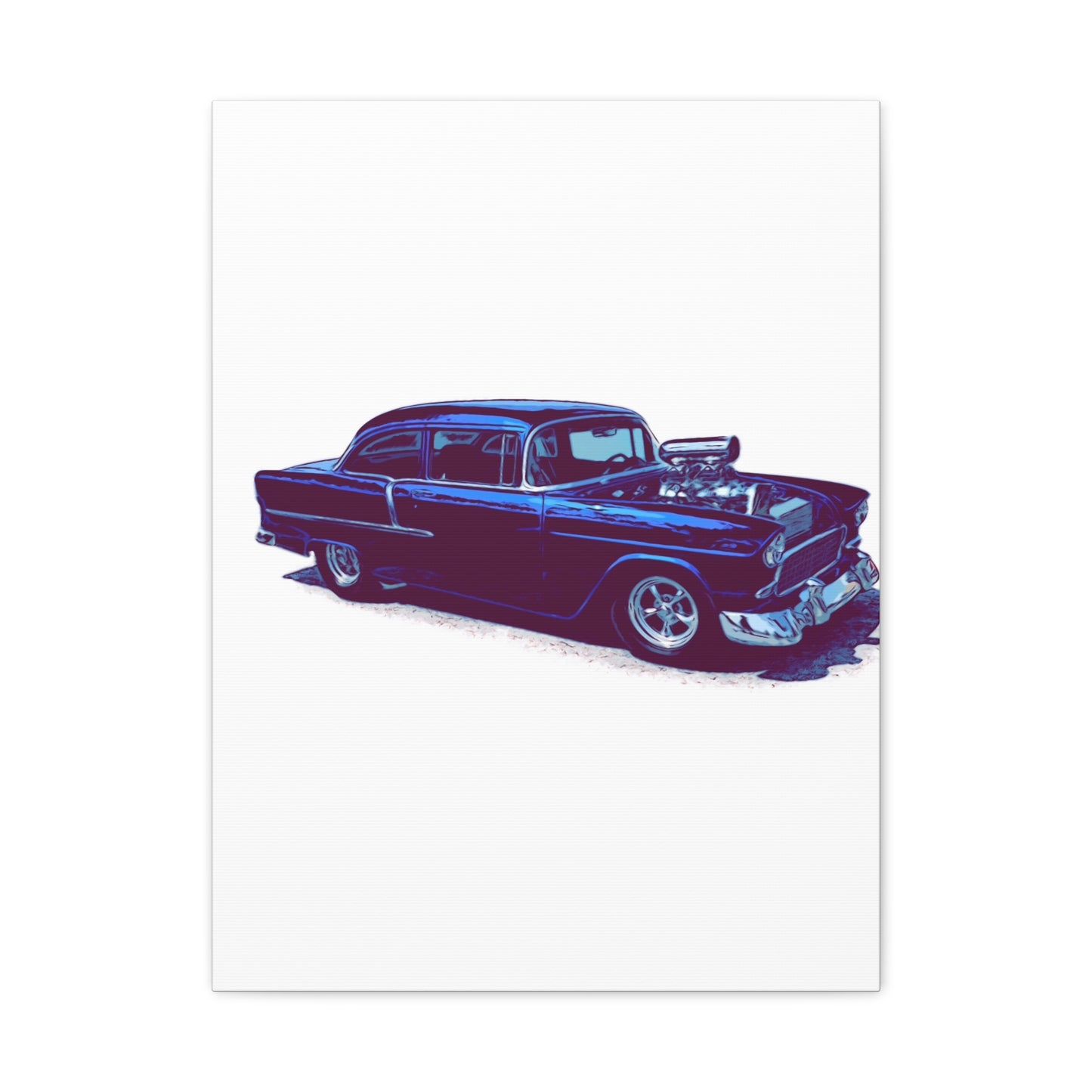 Blown Nostalgia – Supercharged Classic Hot Rod Comic Wall Art