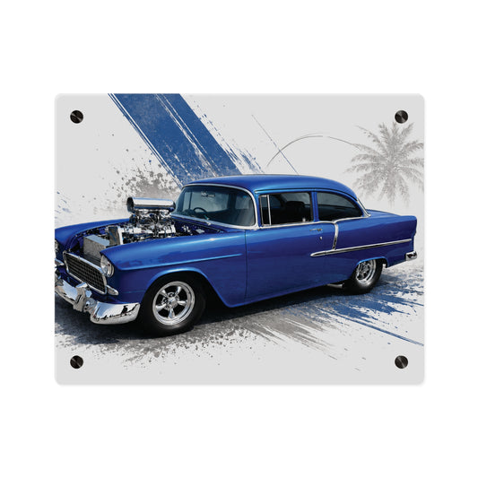 Comic My Ride Acrylic Wall Art