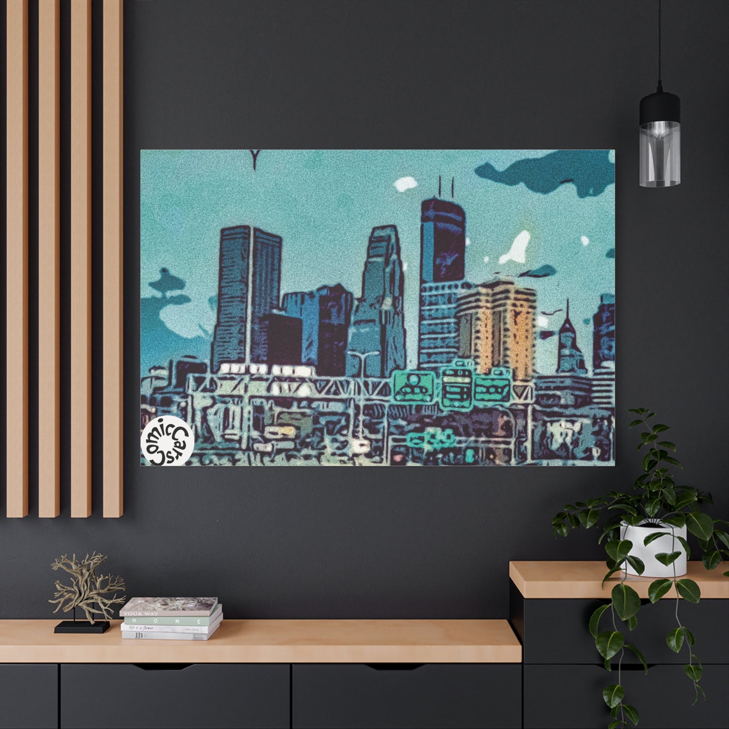 Minneapolis Cruises City Matte Canvas Wall Art