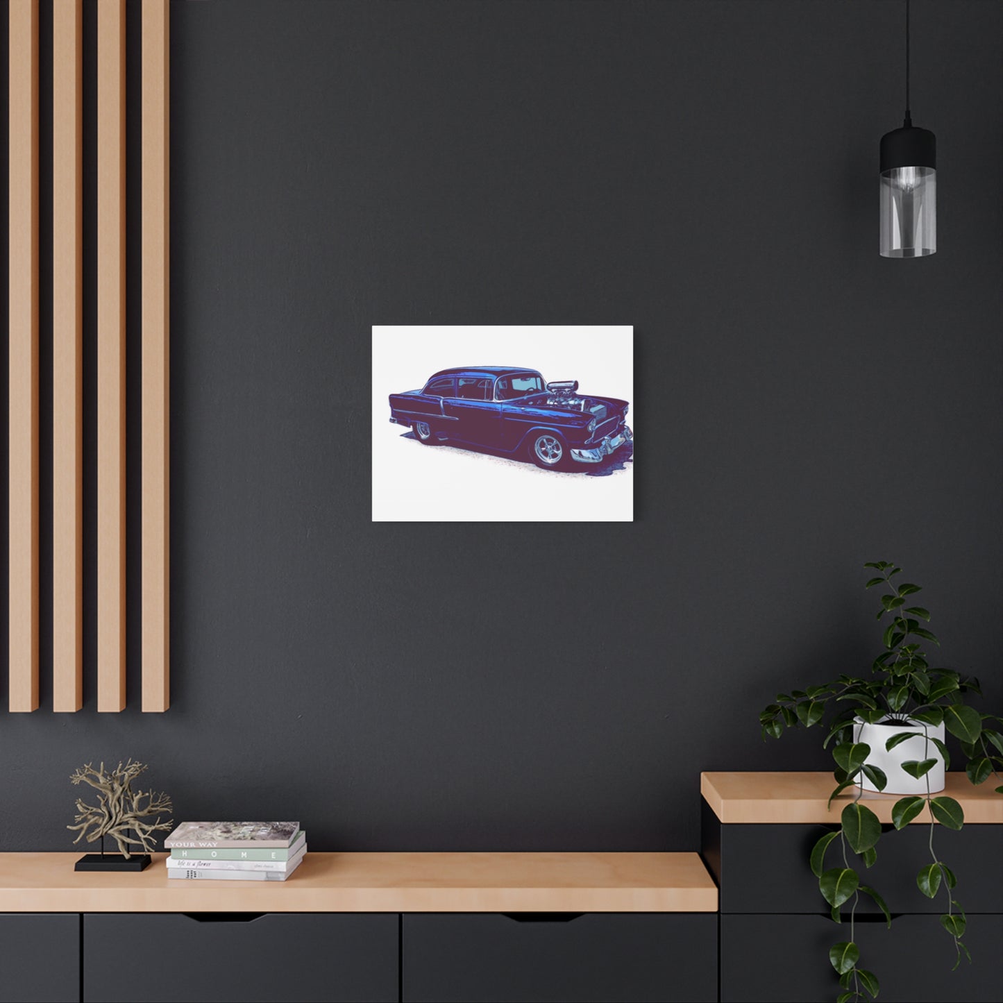 Blown Nostalgia – Supercharged Classic Hot Rod Comic Wall Art