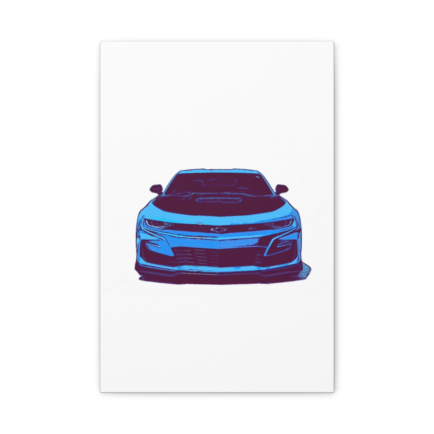 Frontline Muscle – Modern Performance Comic Car Wall Art
