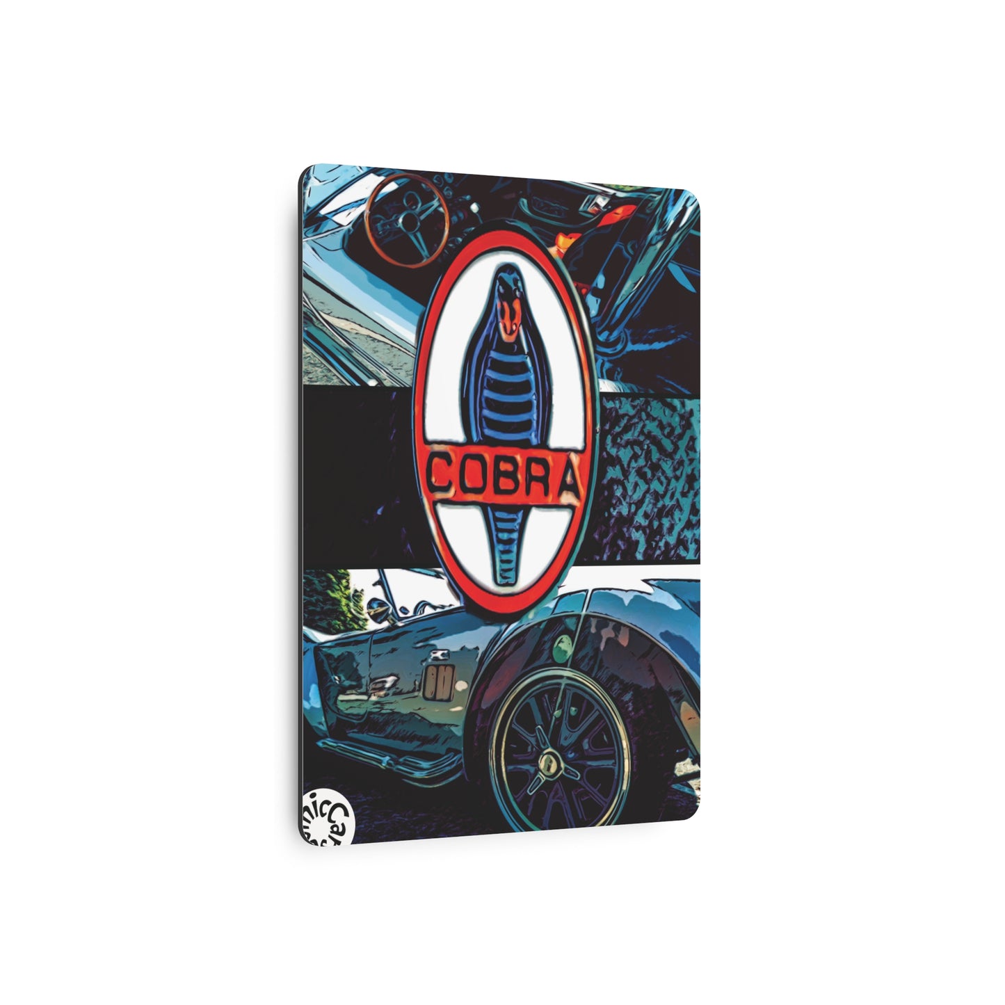 Comic My Ride Metal Art Sign Aluminum Wall Decor with Hanging Hook Multiple Sizes Available