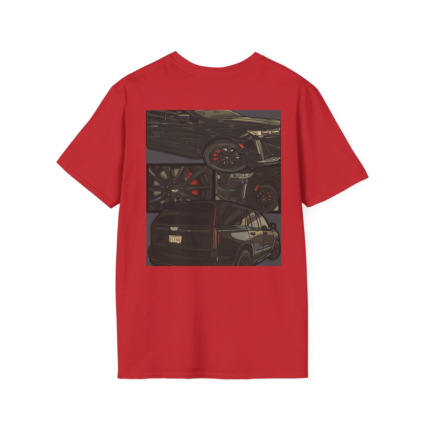 Custom CARtoon My Ride Graphic T-Shirt