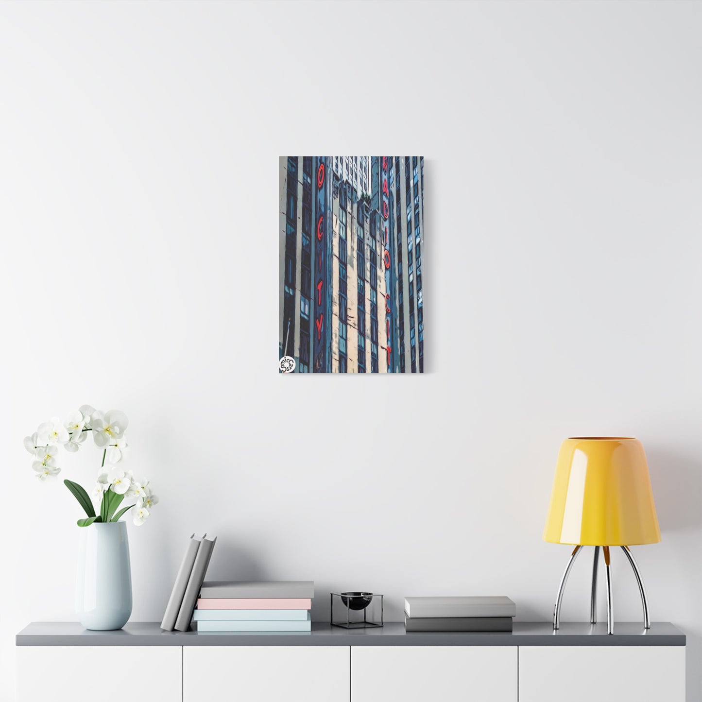 New York City Matte Canvas Wall Art Urban Decor Statement Piece