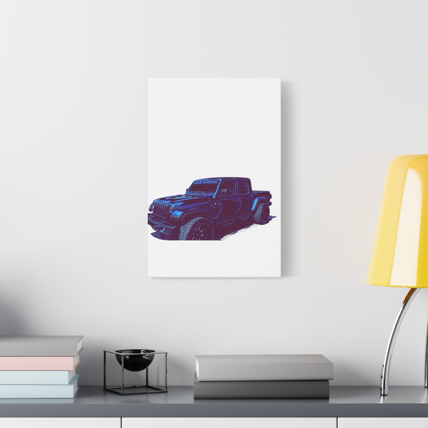 Show Stoppa – Lifted Off-Road Truck Comic Wall Art
