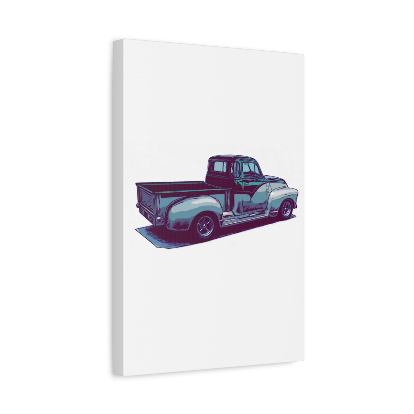 Iron Hauler ’52 – Vintage Pickup Comic Car Wall Art