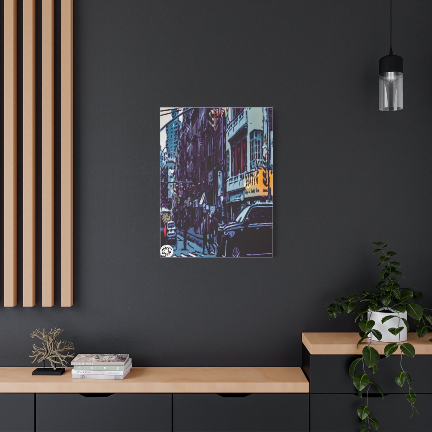 New York City, NYC, Chinatown, New York, Matte Canvas Wall Art