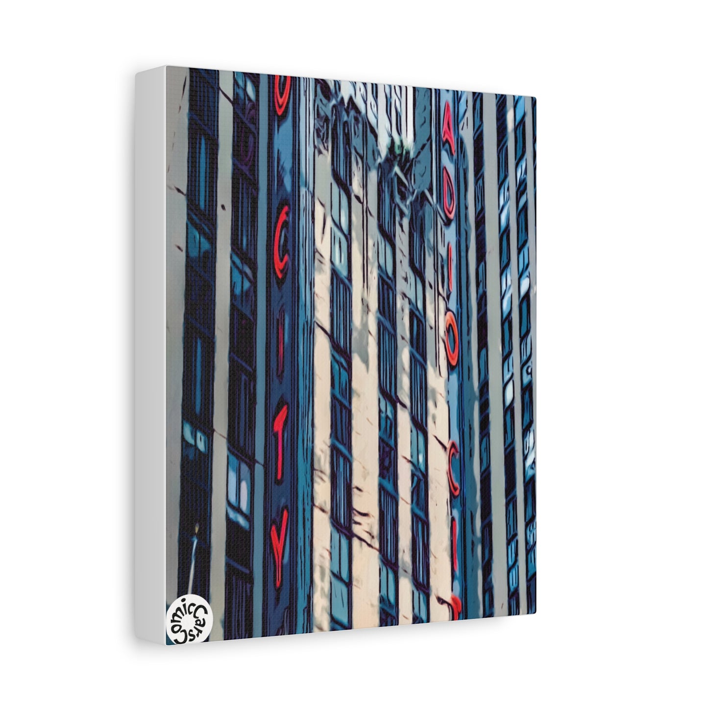 New York City Matte Canvas Wall Art Urban Decor Statement Piece