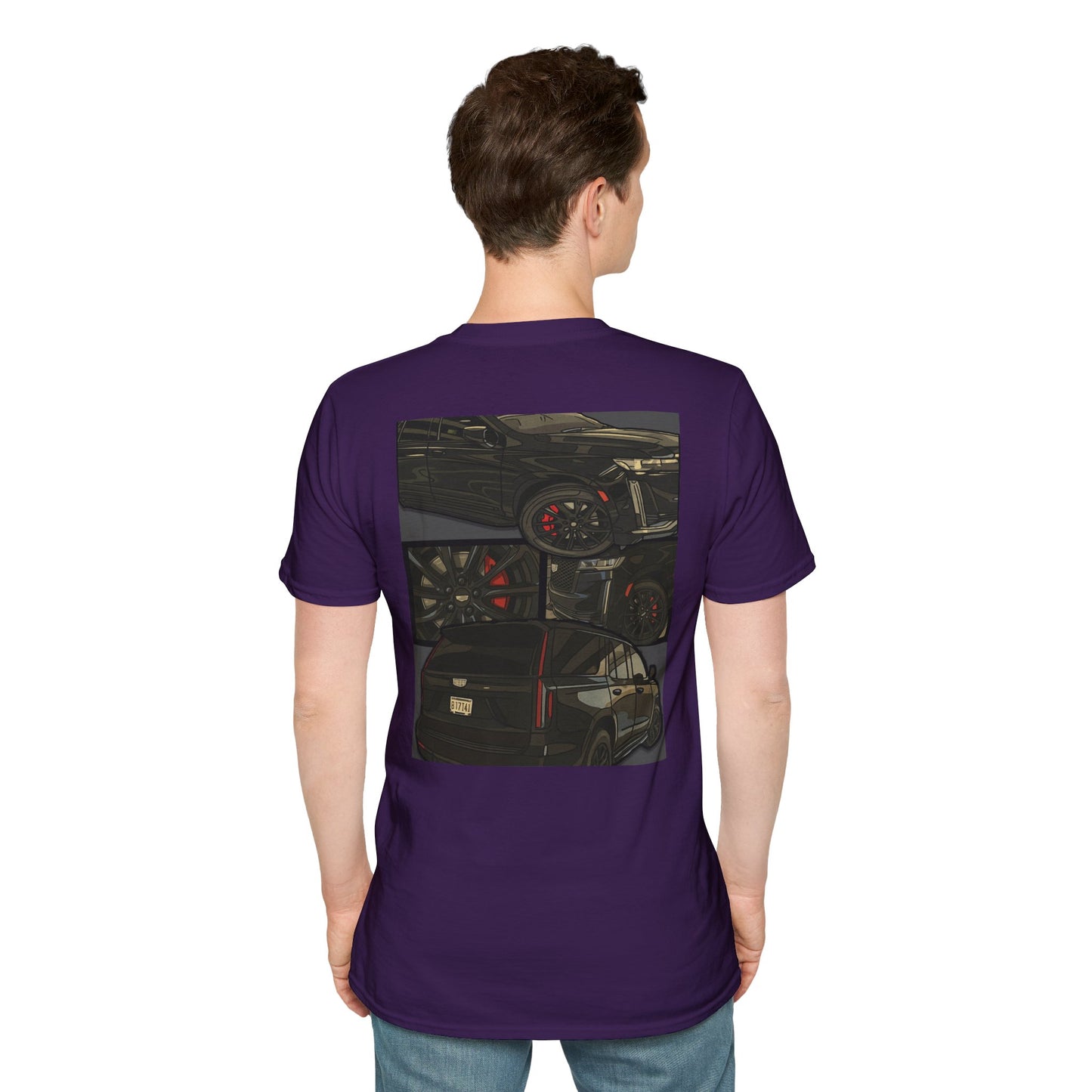 Custom CARtoon My Ride Graphic T-Shirt