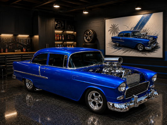 1955 Bel-Air Wall Art