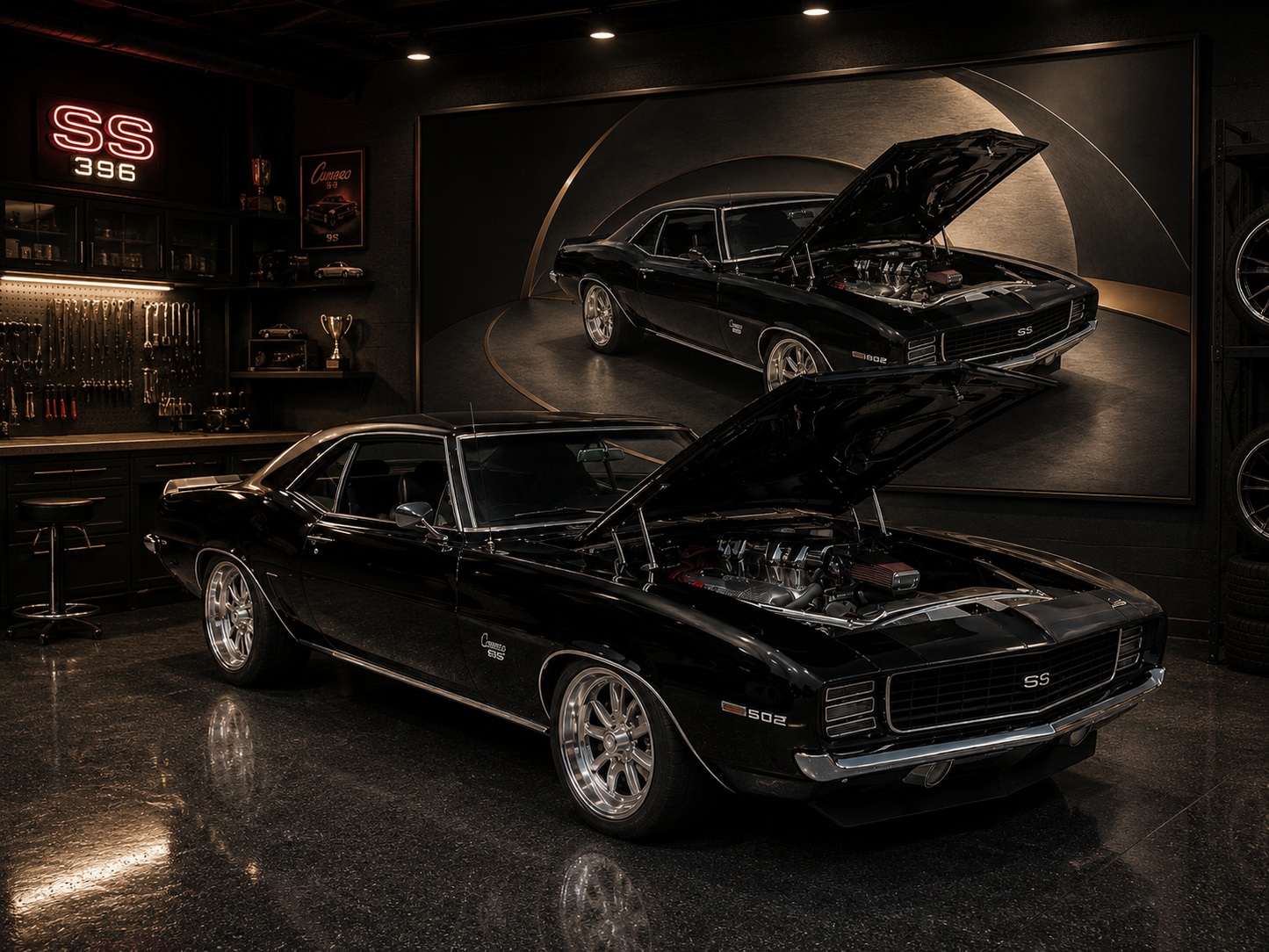 1969 Camaro Wall Art