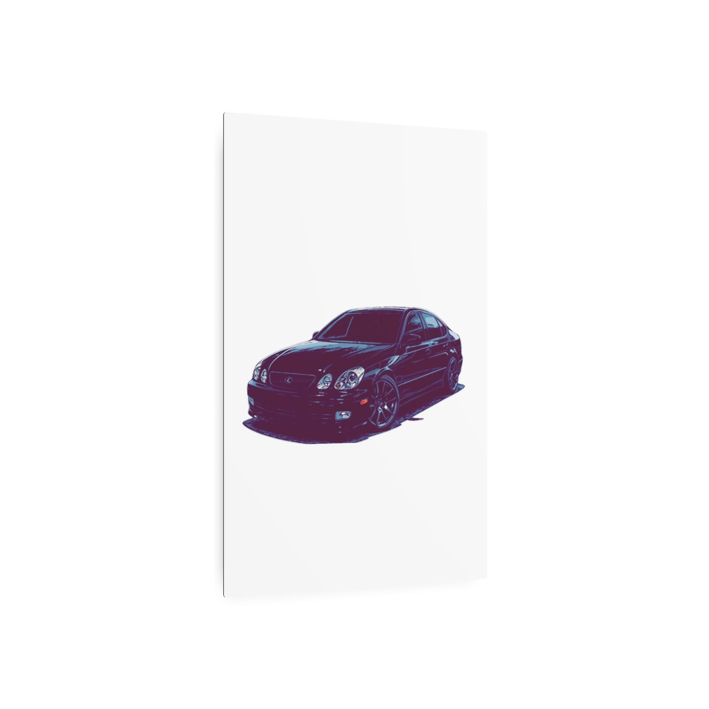 Shadowline Velocity – Luxury Sport Sedan Comic Wall Art