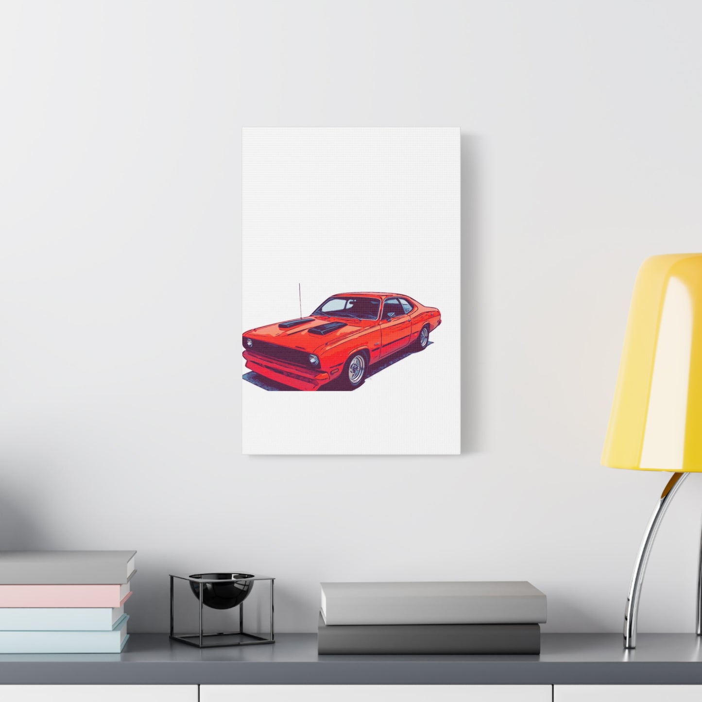 Cinderline Sprint – Classic Street Muscle Comic Car Wall Art